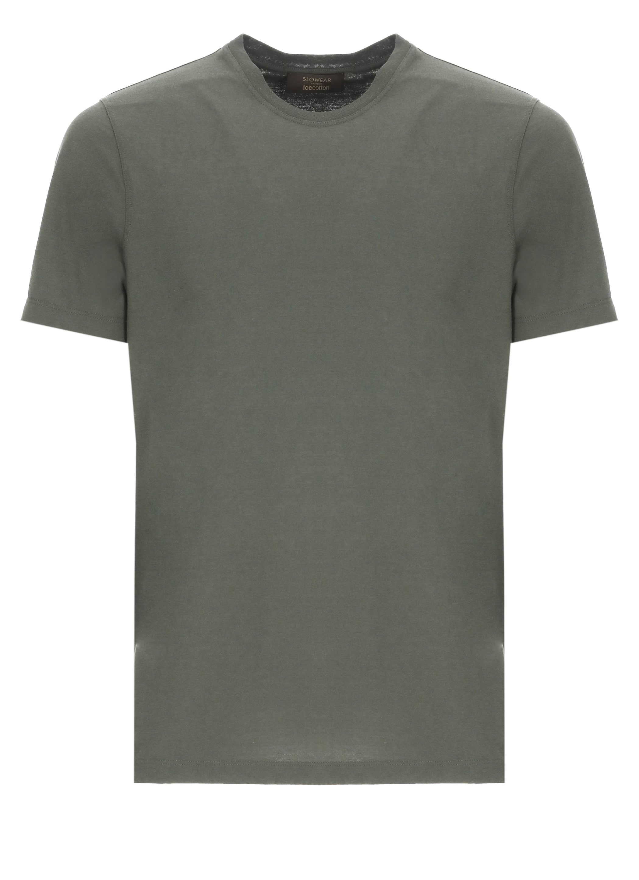 Zanone T-shirts and Polos Green Cotton