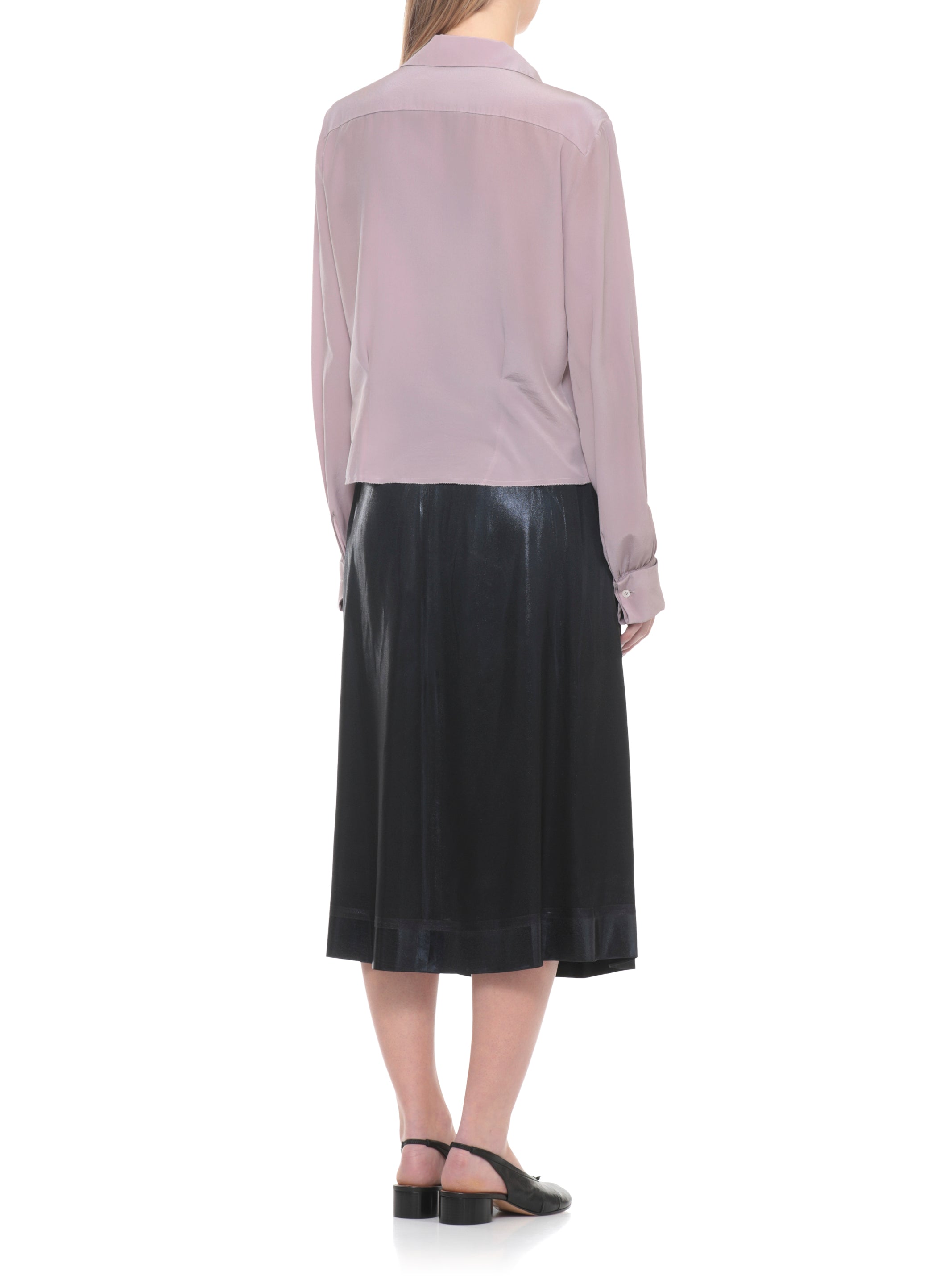 Maison Margiela Shirts Pink Silk