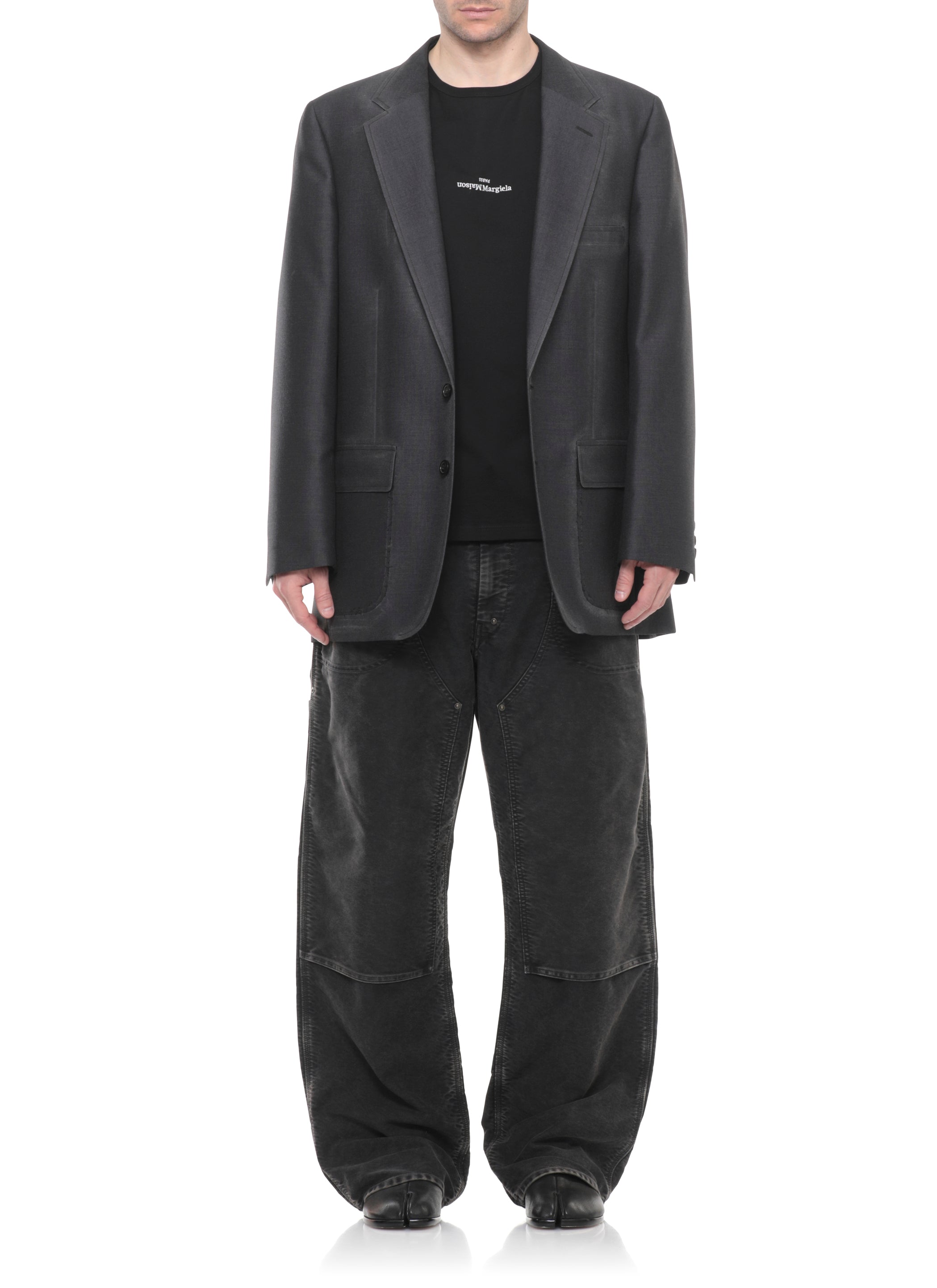 Maison Margiela T-shirts and Polos Black Cotton