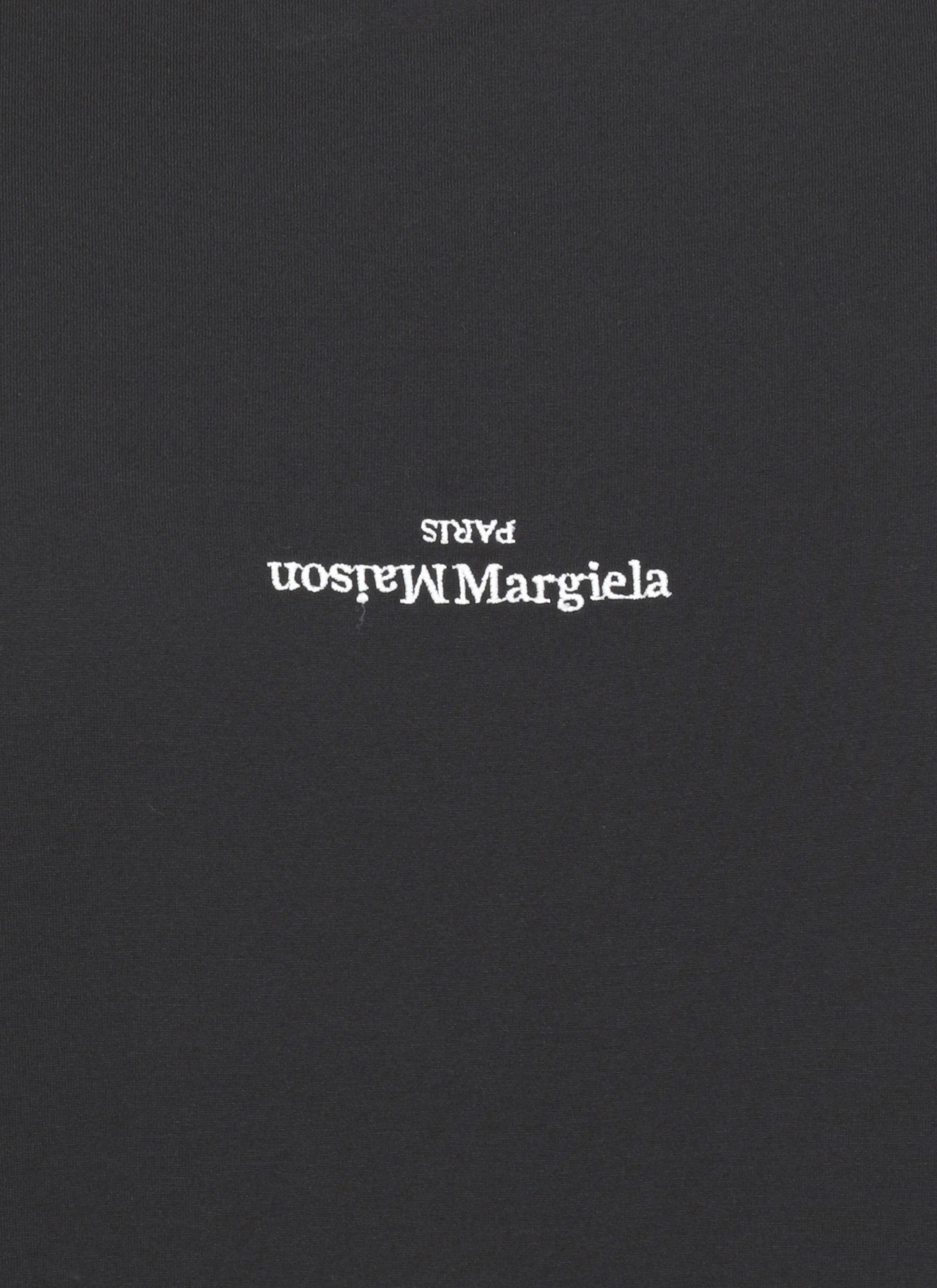 Maison Margiela T-shirts and Polos Black Cotton