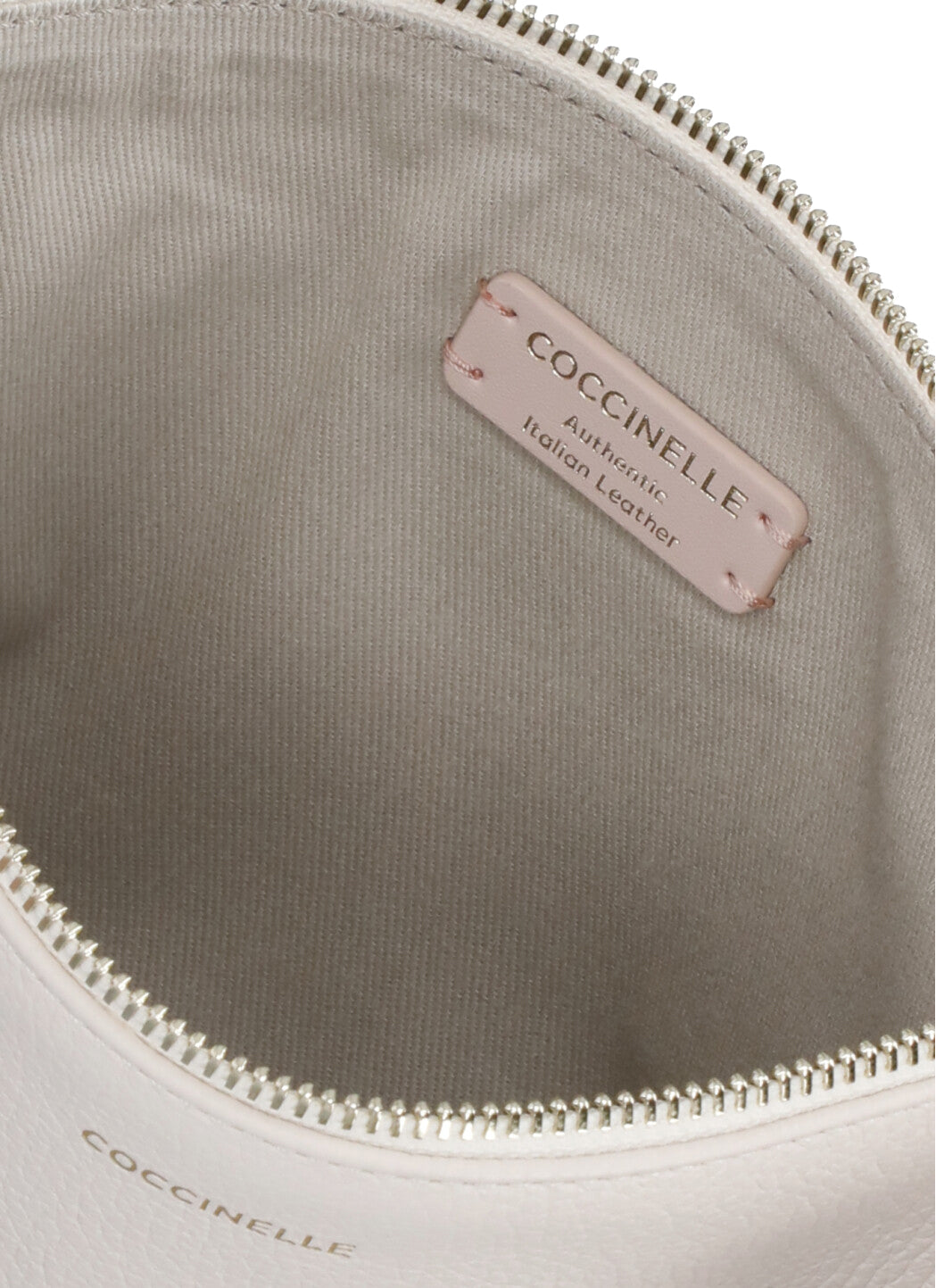 Coccinelle Bags Ivory Cow Leather Lining: Cotton