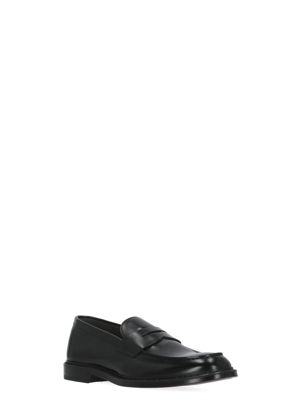 Doucals Flat shoes Black Calf Leather