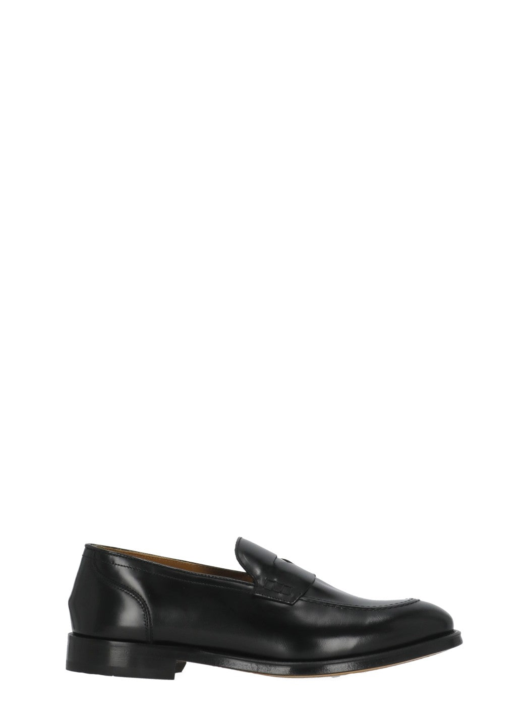 Doucals Flat shoes Black Calf Leather