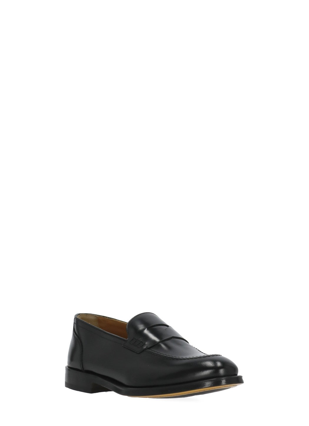 Doucals Flat shoes Black Calf Leather