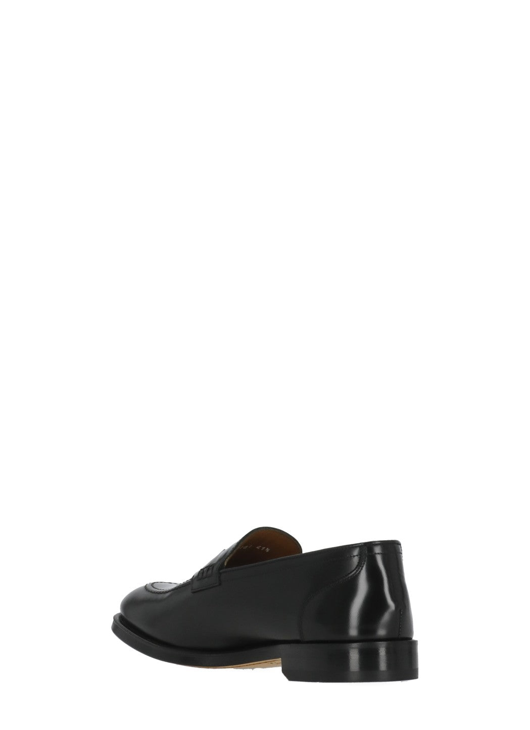Doucals Flat shoes Black Calf Leather