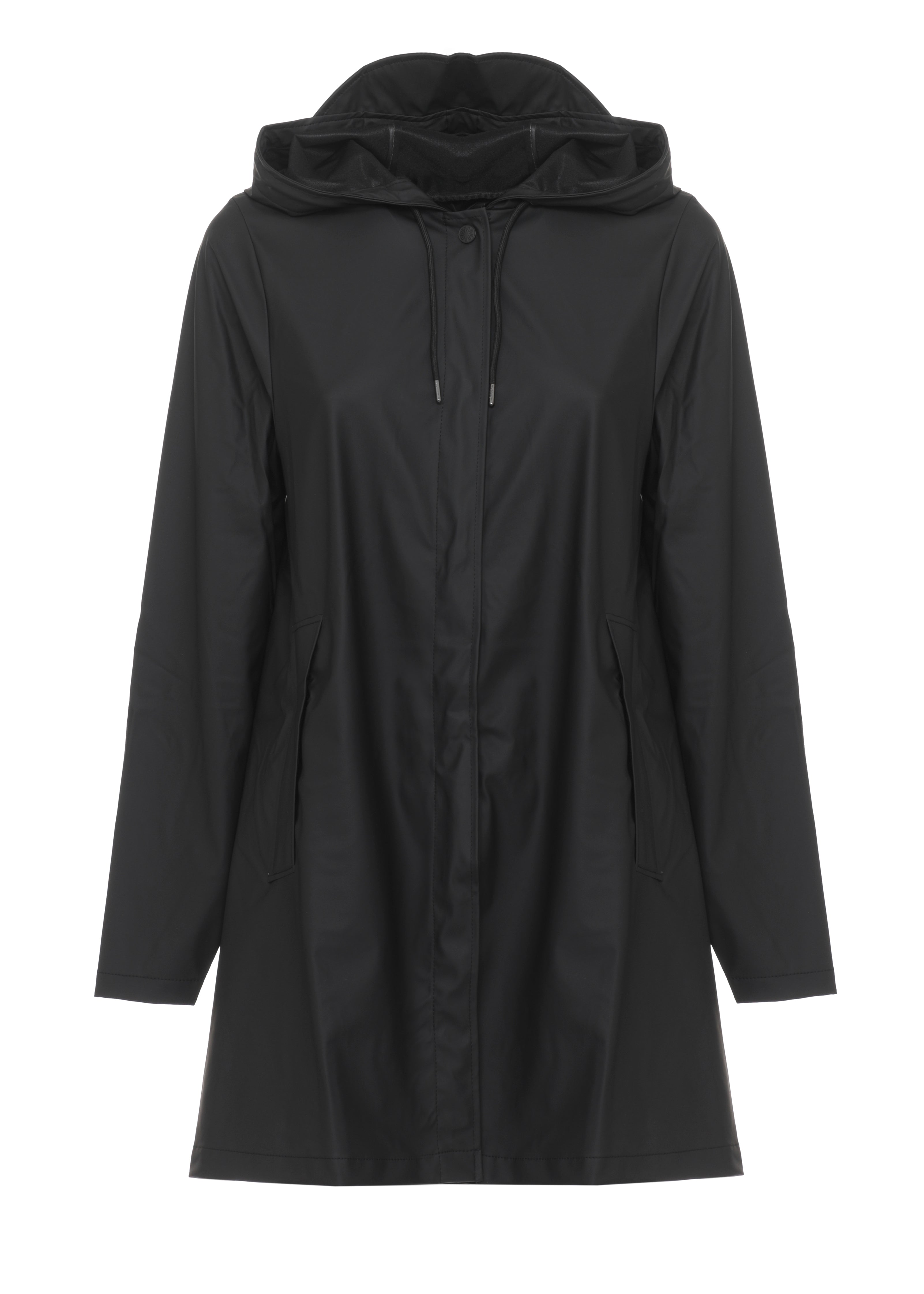 Rains Coats Black