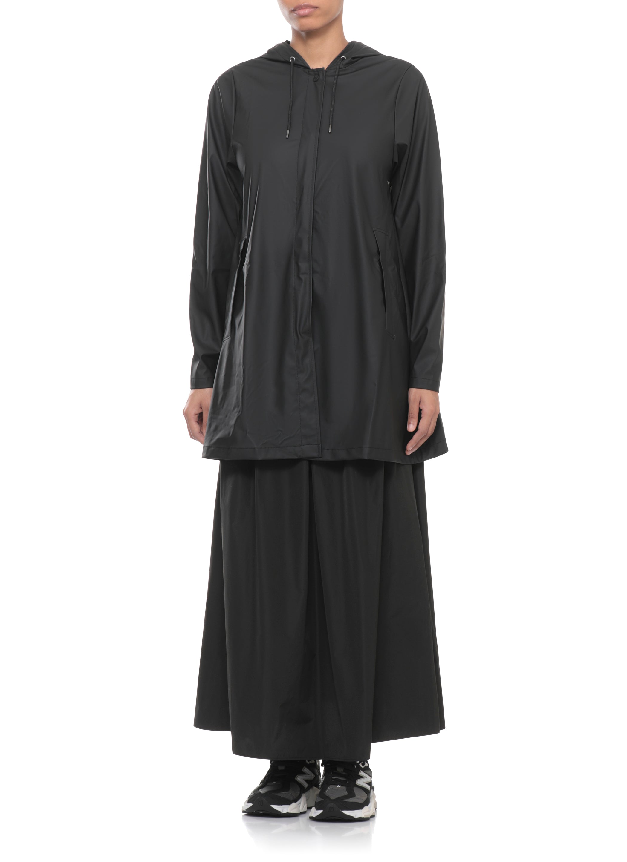 Rains Coats Black