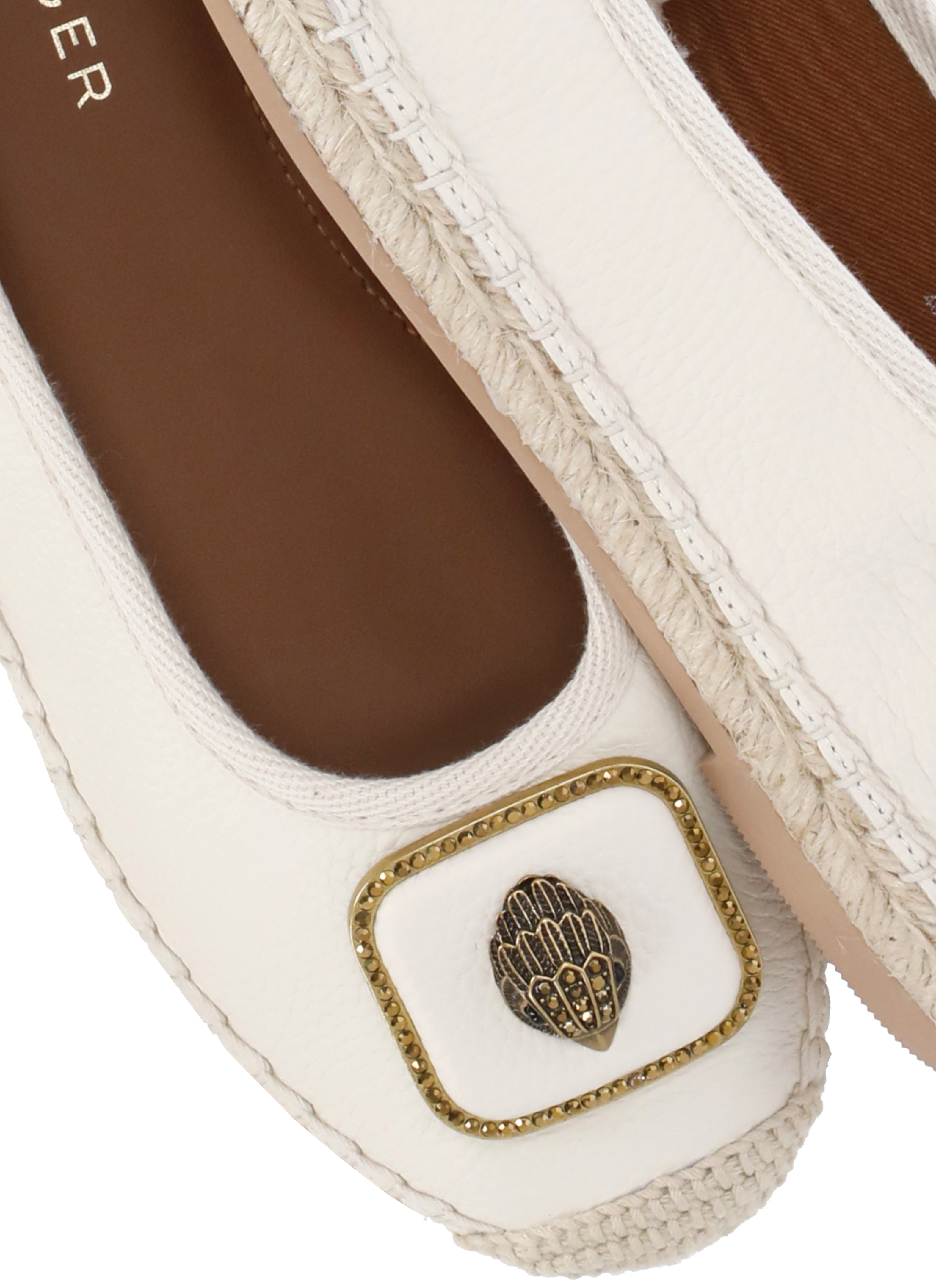 Kurt Geiger Flat shoes Ivory