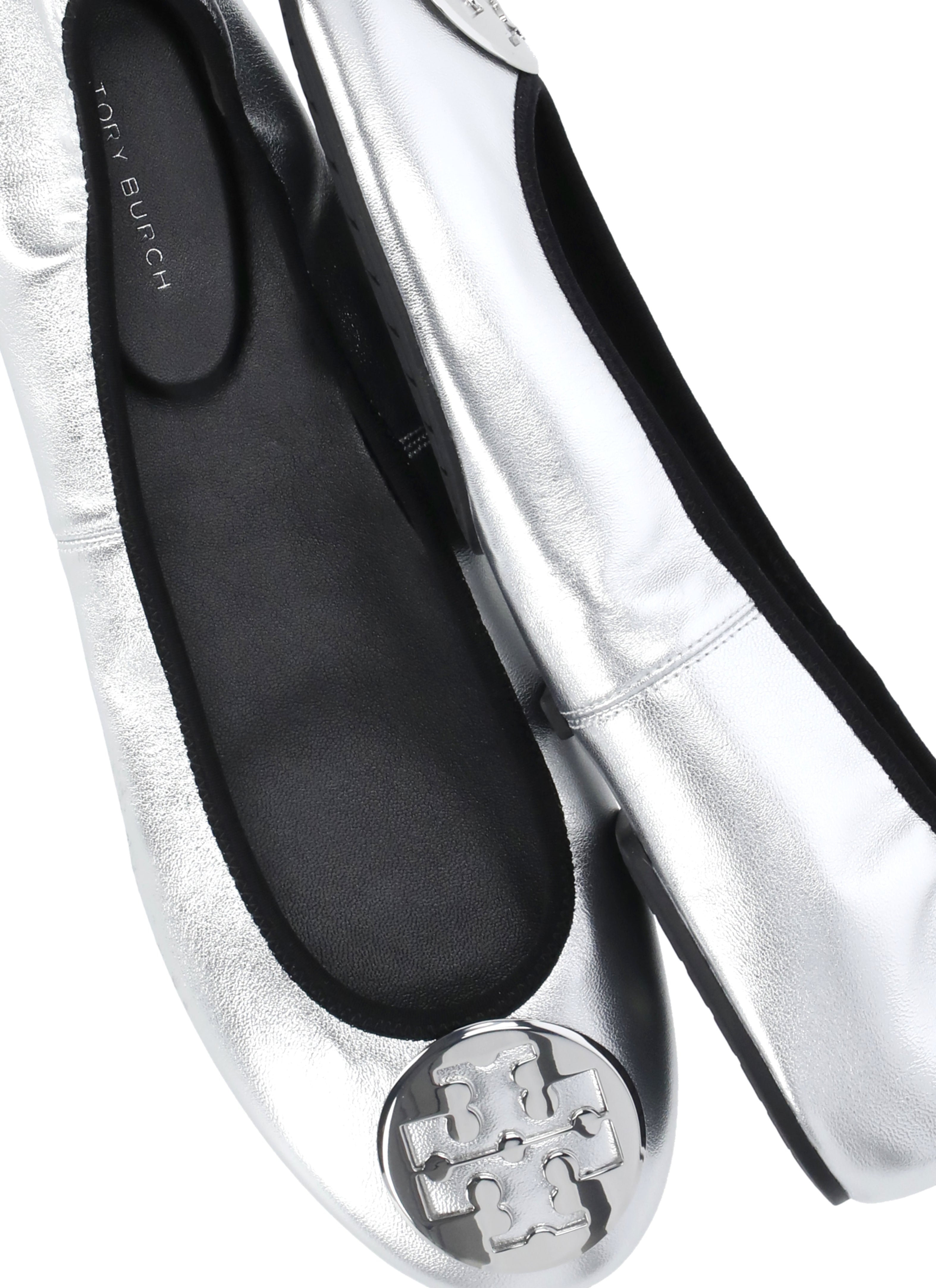 Tory Burch Flat shoes Silver