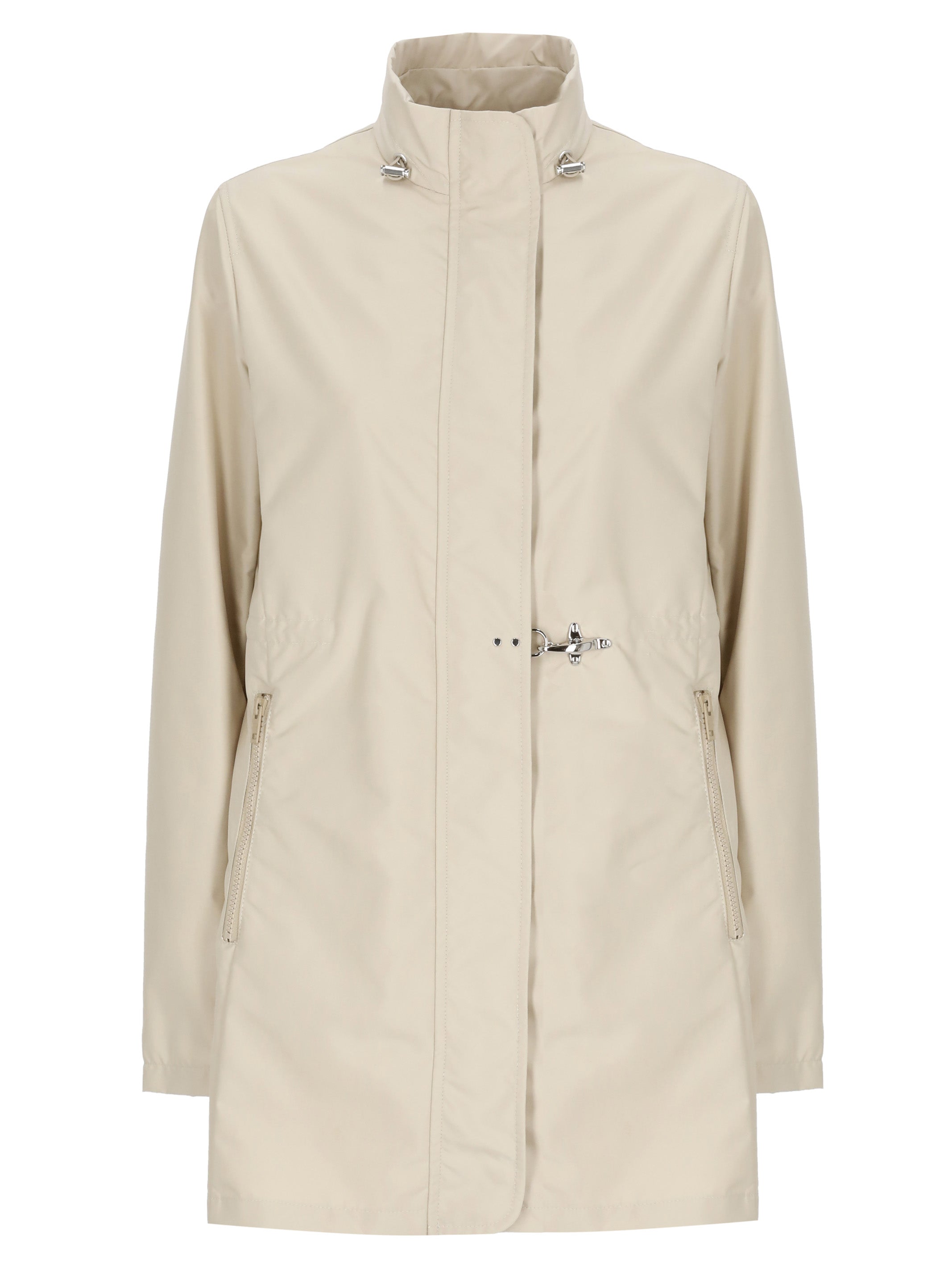 Fay Coats Beige Polyester