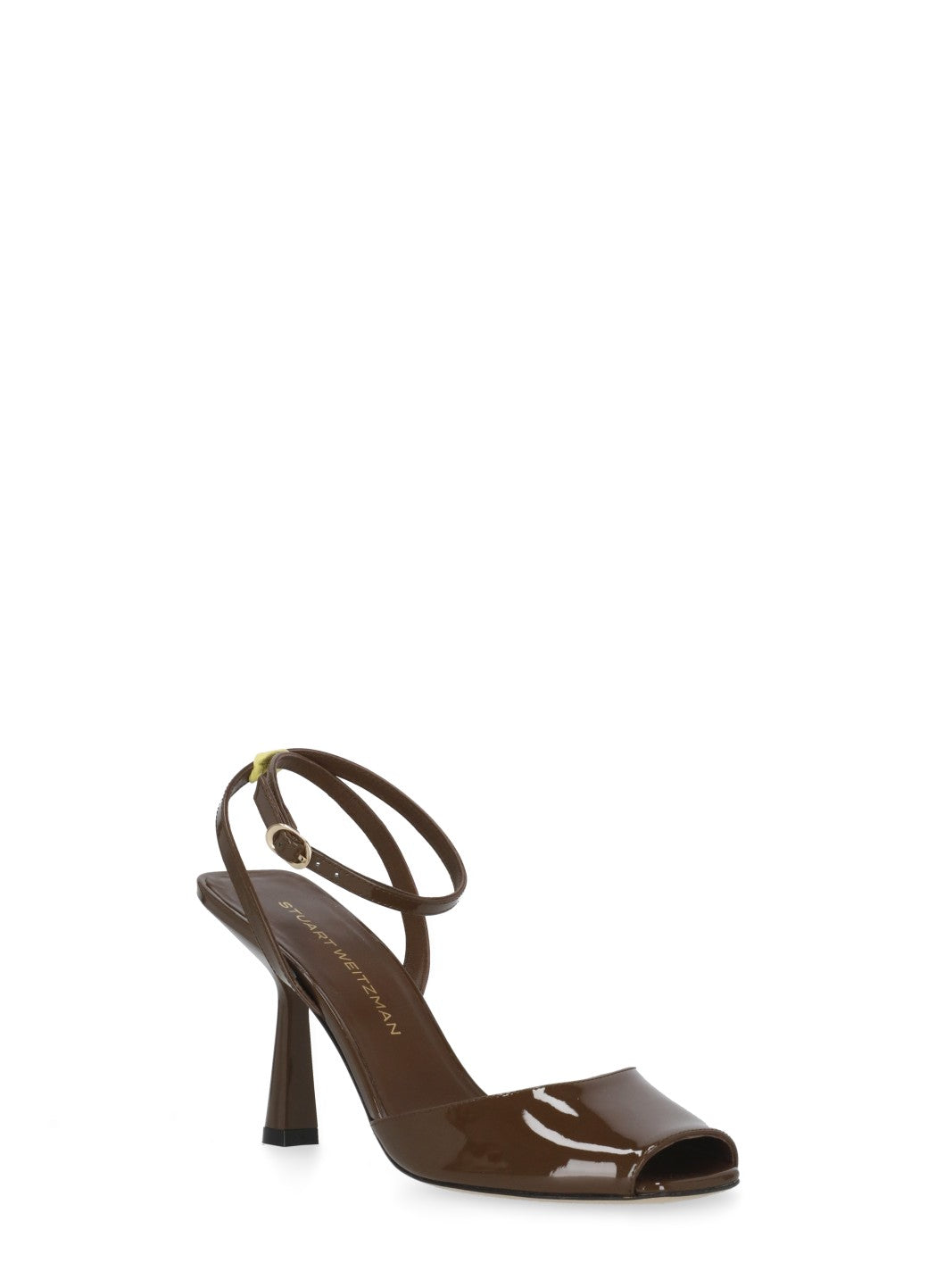 Stuart Weitzman With Heel Brown Cow Leather