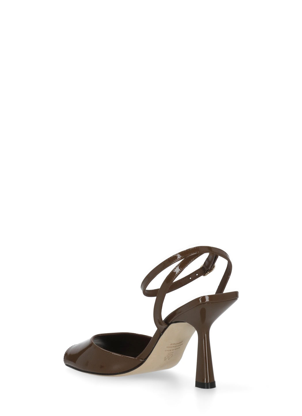 Stuart Weitzman With Heel Brown Cow Leather