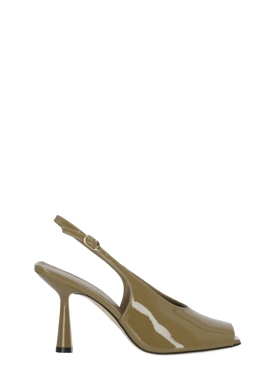Stuart Weitzman With Heel Green Calf Leather