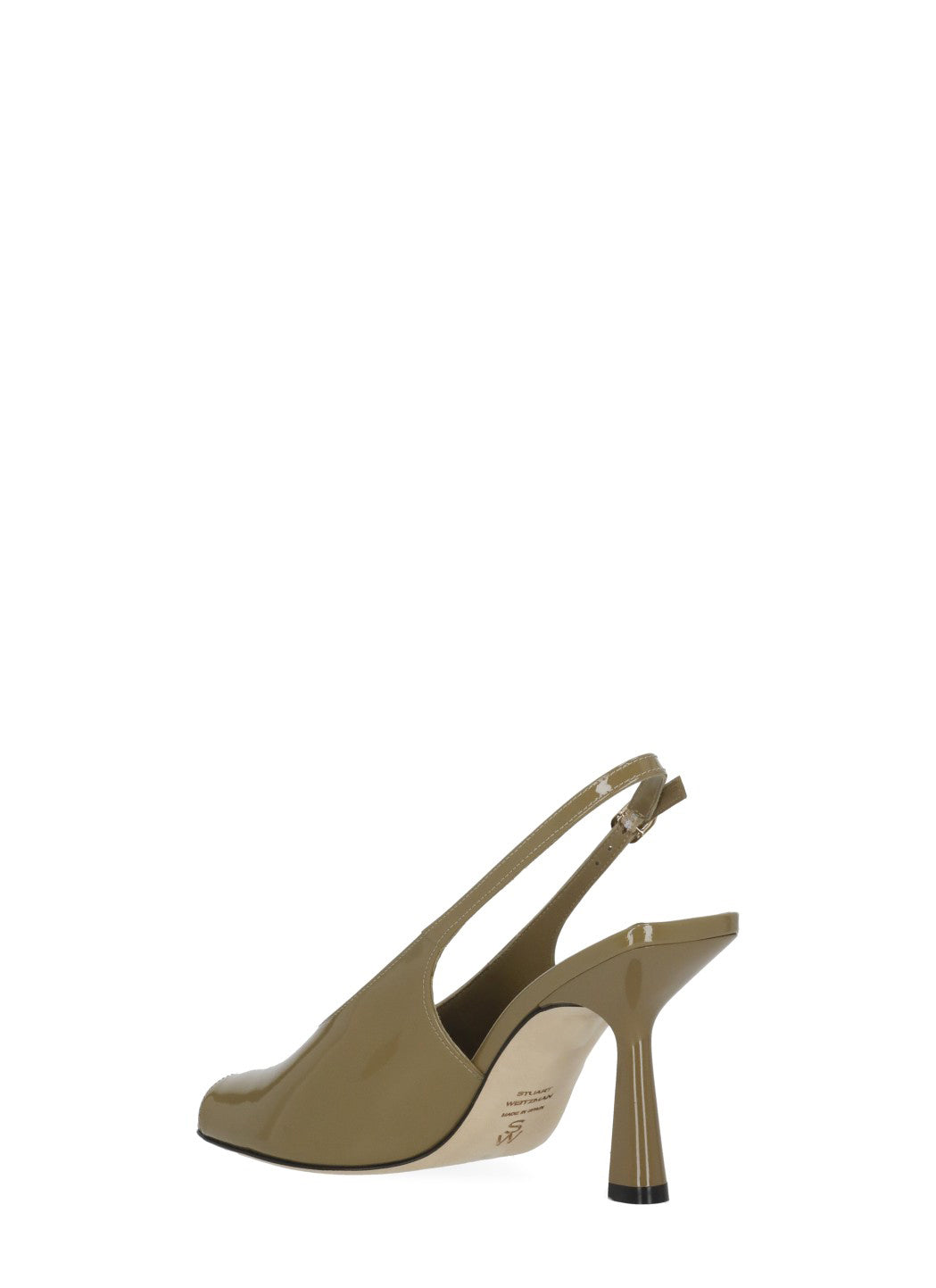 Stuart Weitzman With Heel Green Calf Leather