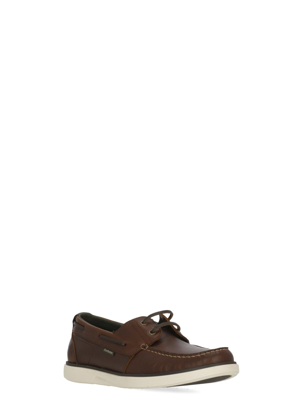 Barbour Flat shoes Brown Cow Leather Sole: Rubber