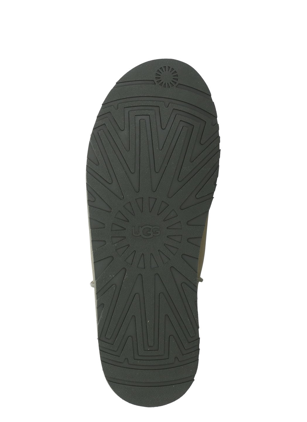 UGG Sandals Green Cow Leather Sole: Rubber
