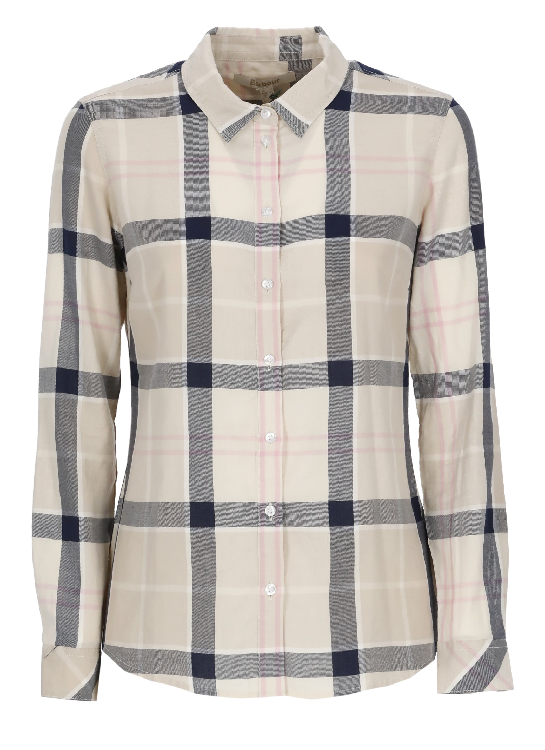 Barbour Shirts Beige Cotton