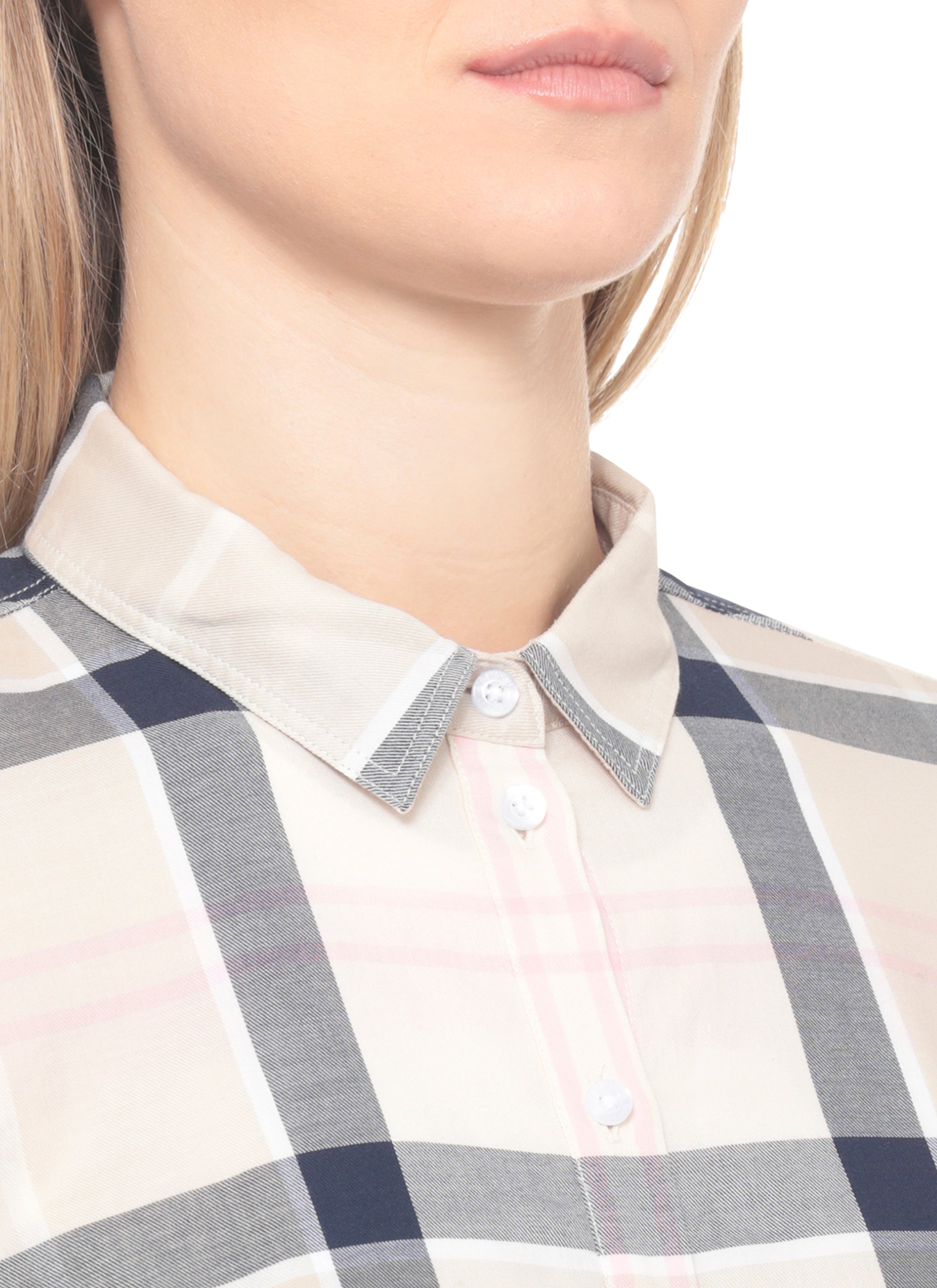 Barbour Shirts Beige Cotton