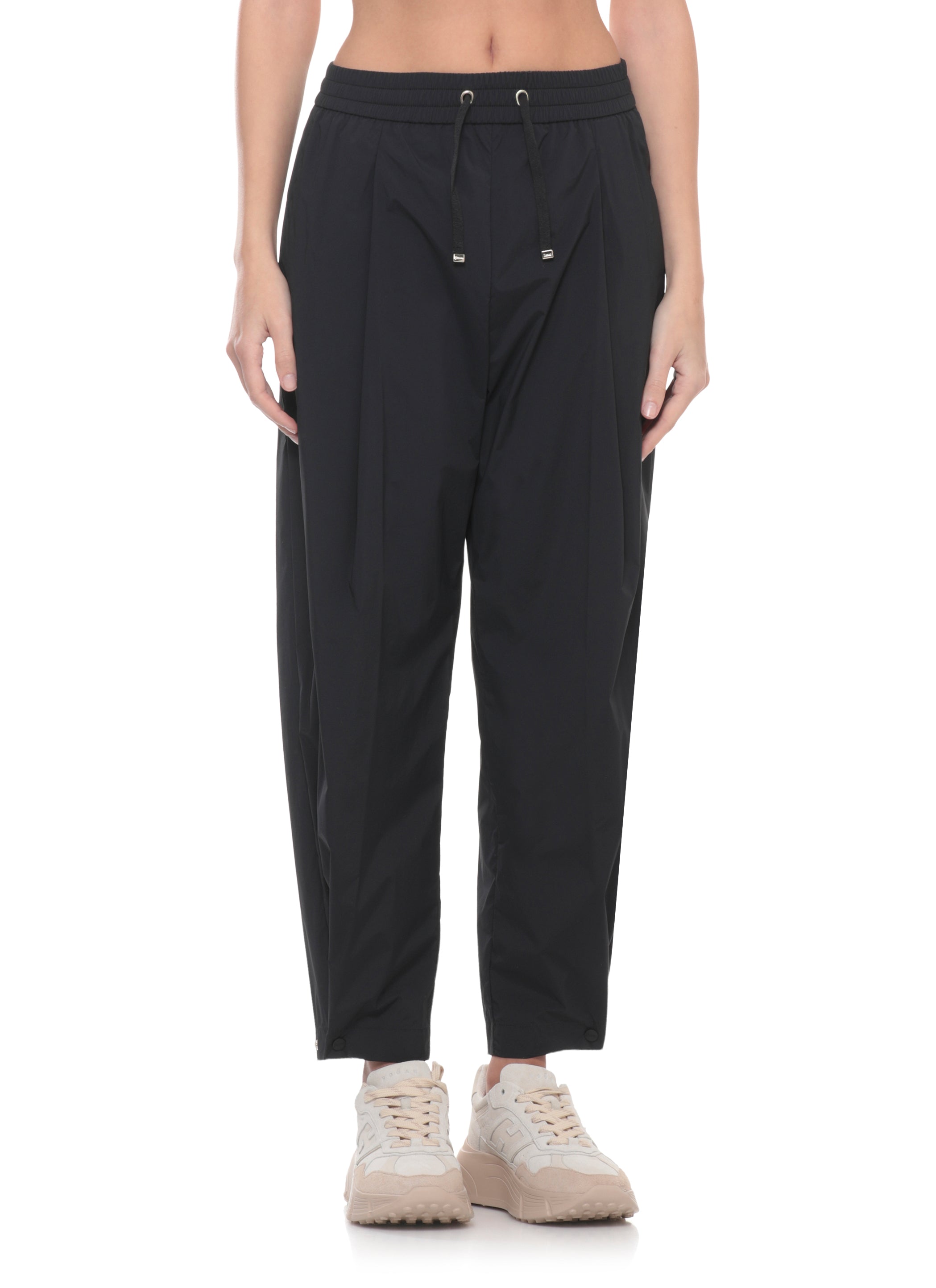 Herno Trousers Black
