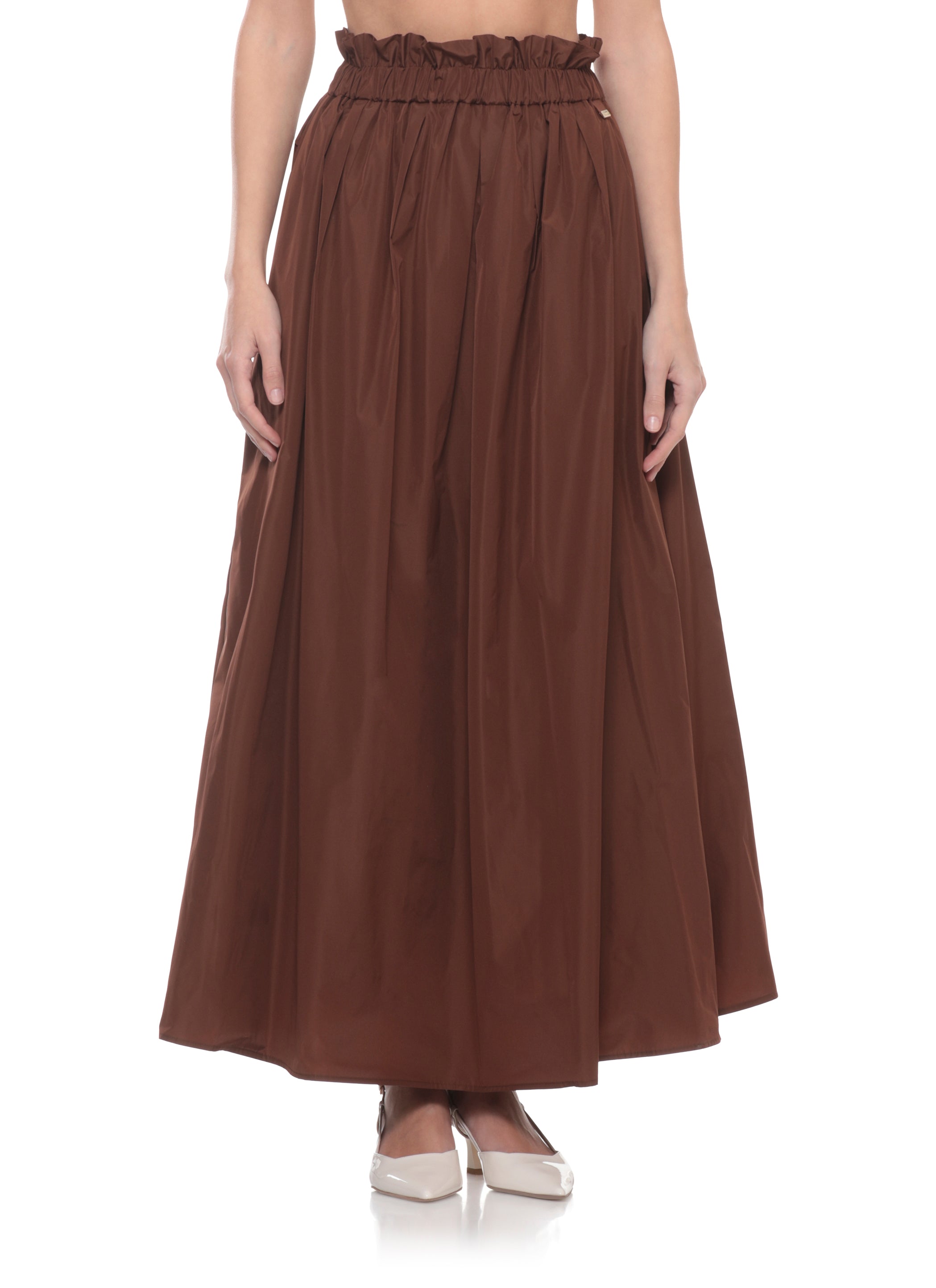 Herno Skirts Brown Polyester