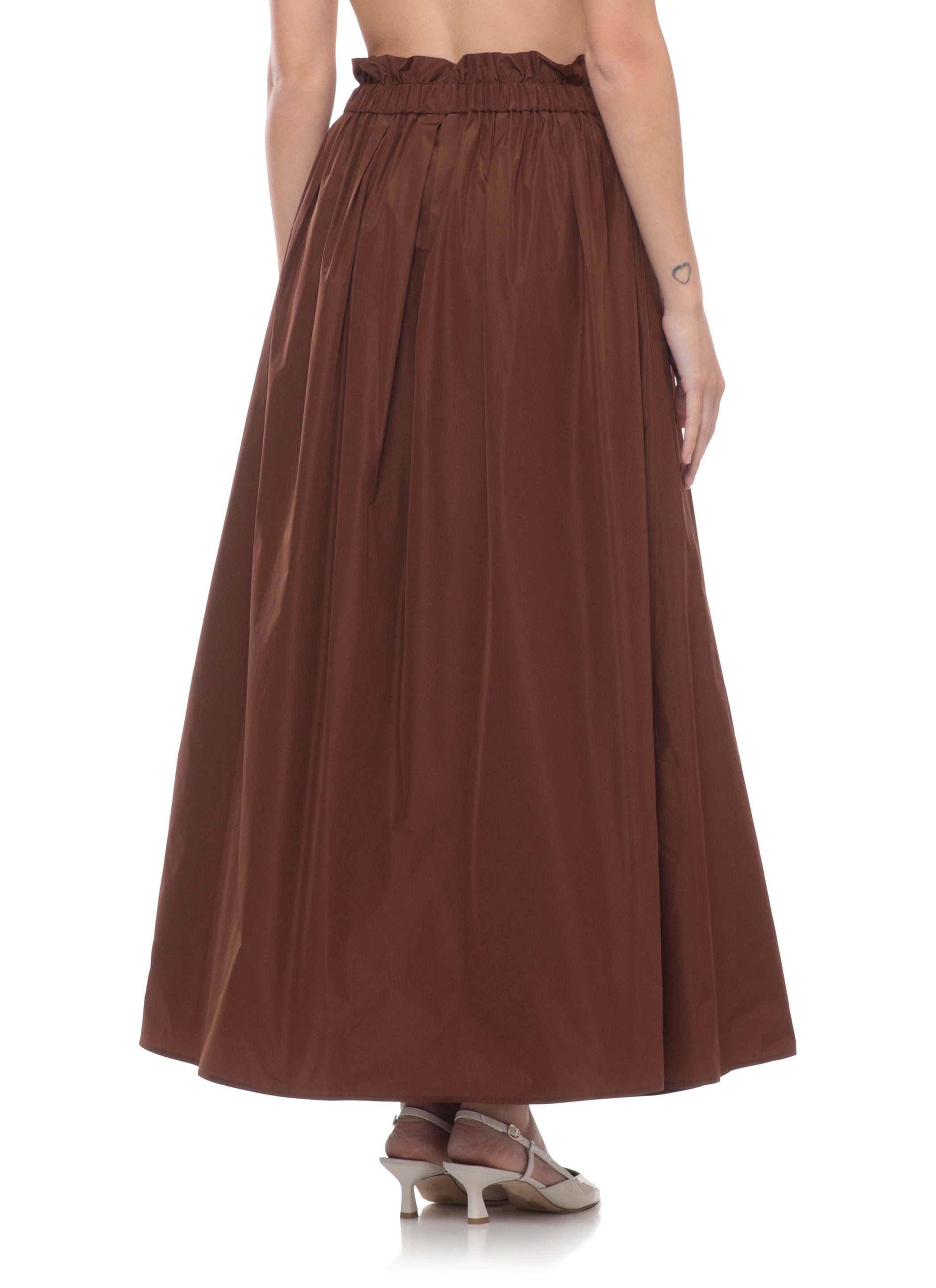 Herno Skirts Brown Polyester