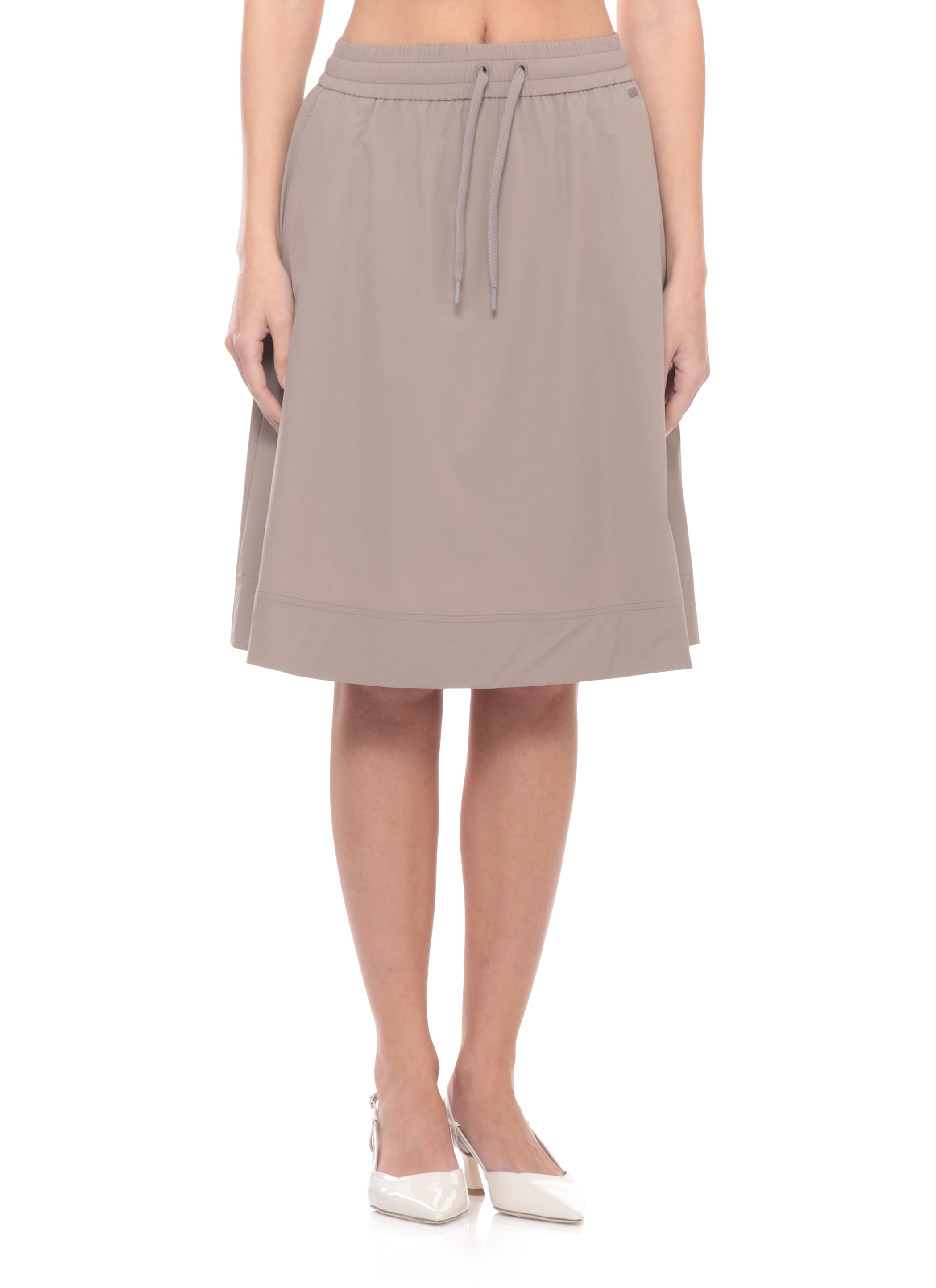 Herno Skirts Beige Polyamide Elastane
