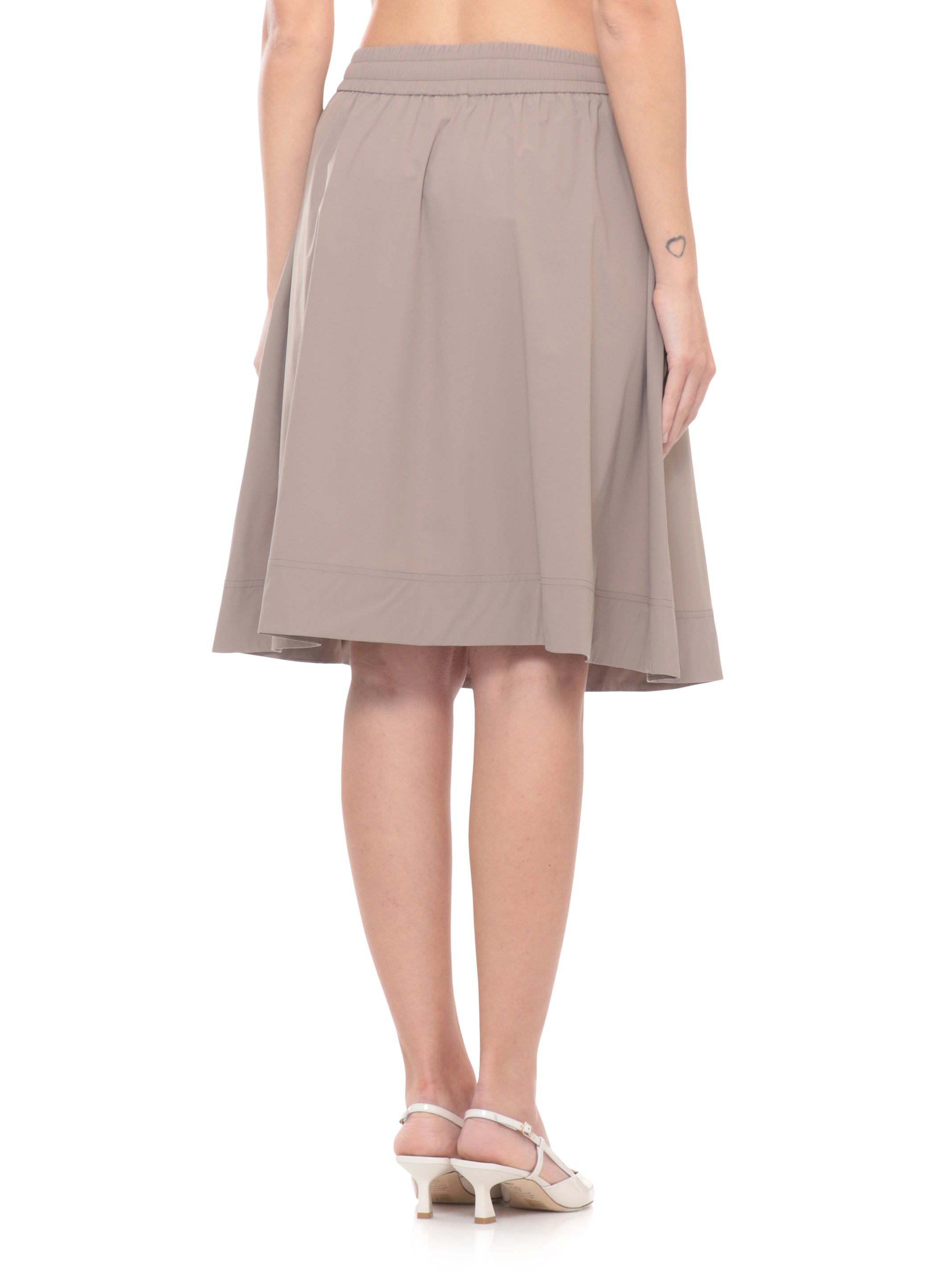 Herno Skirts Beige Polyamide Elastane