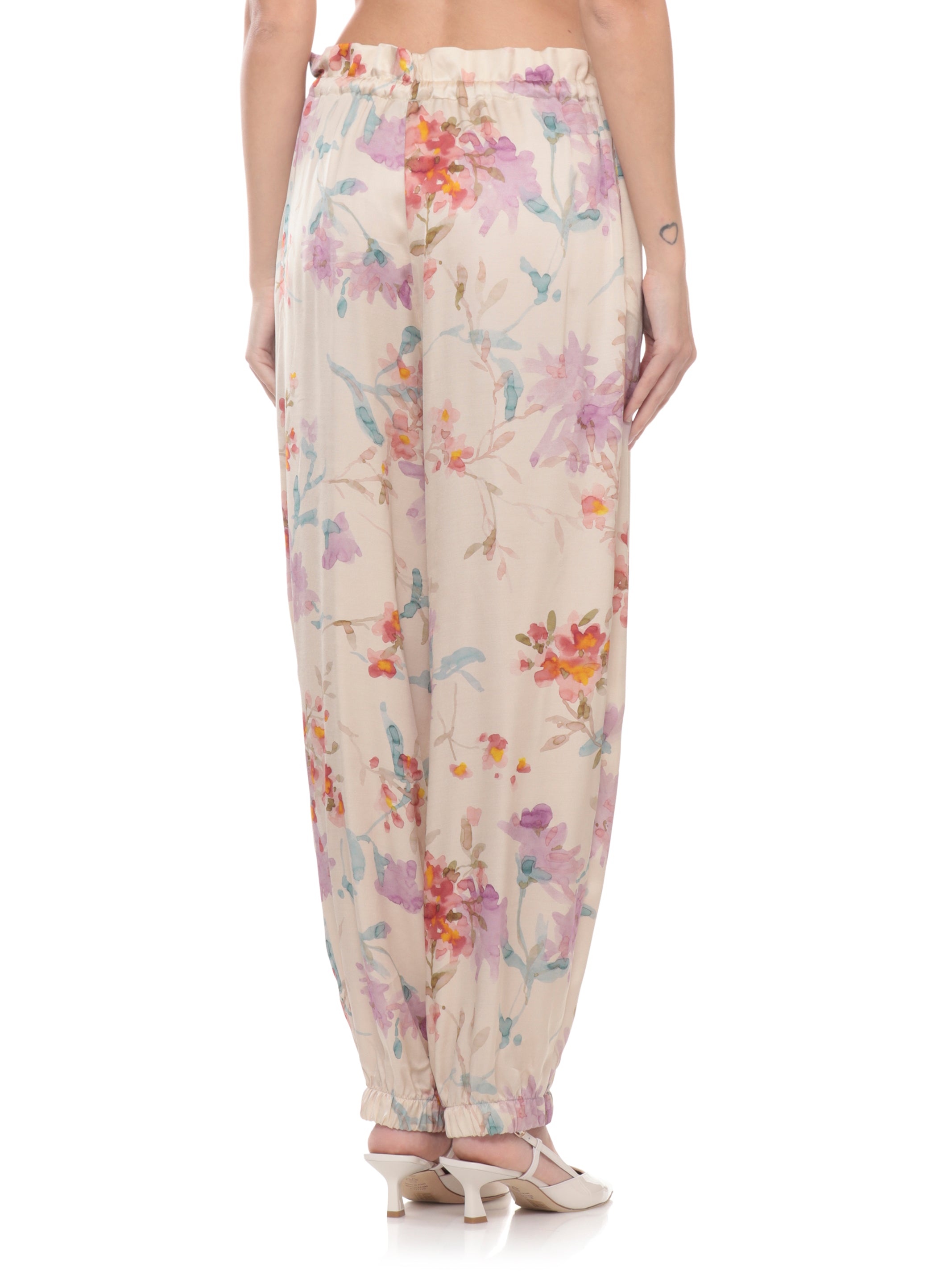 Herno Trousers Ivory