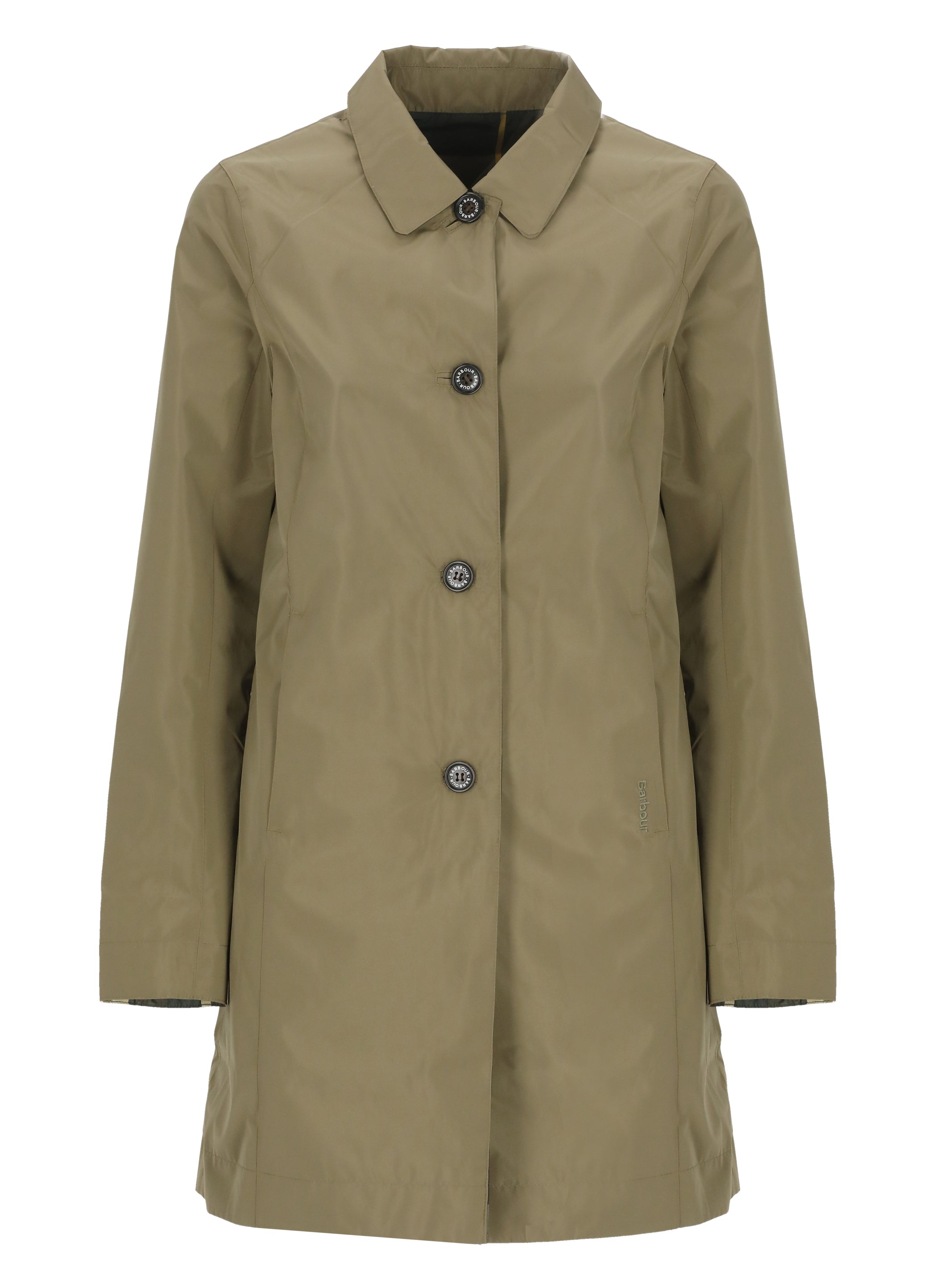 Barbour Coats Green Polyester