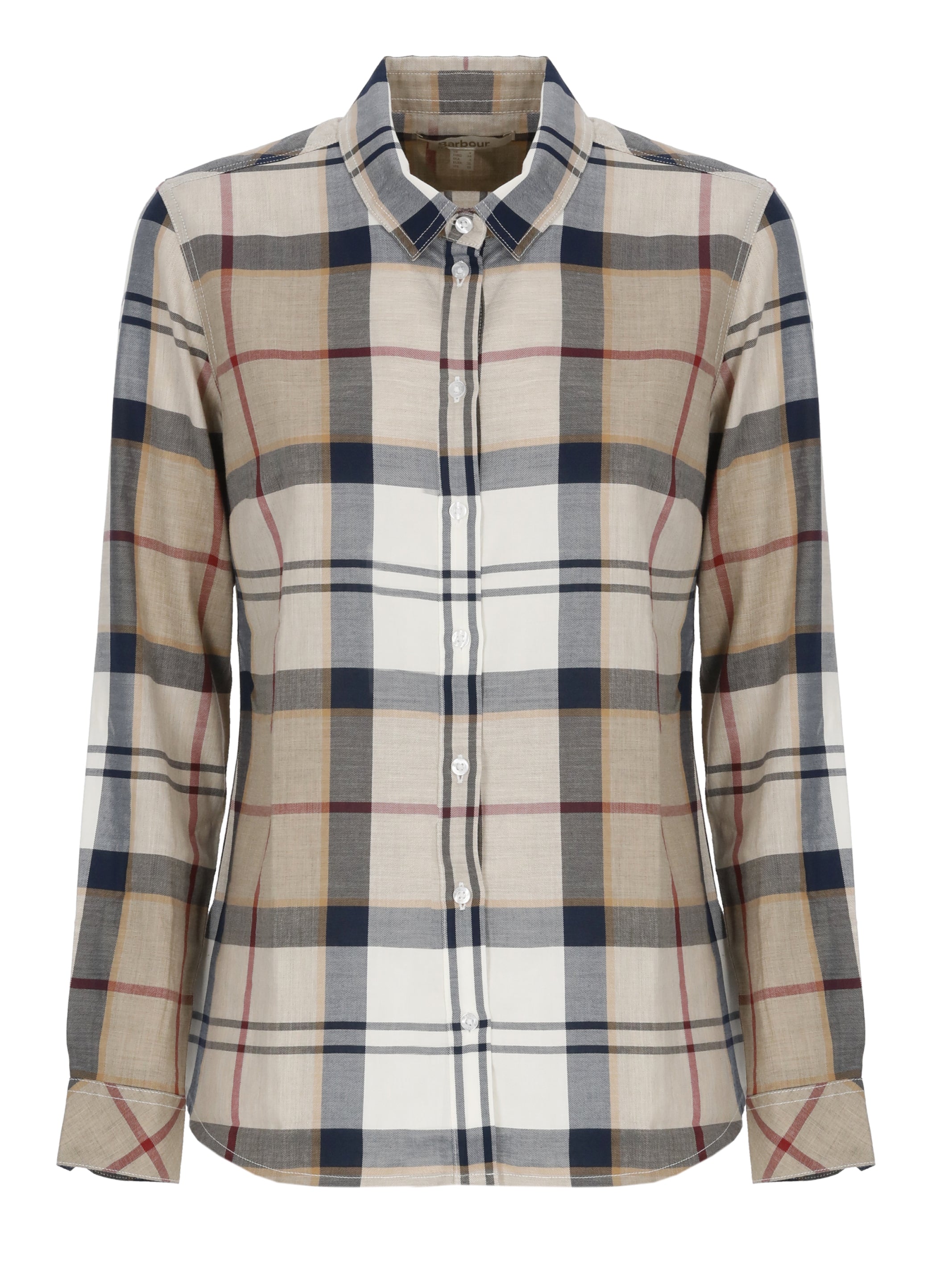 Barbour Shirts Beige Cotton
