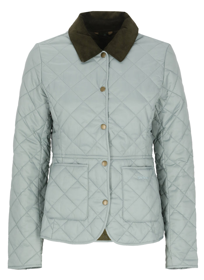 Barbour Coats Light Blue Polyamide Padding: Polyester