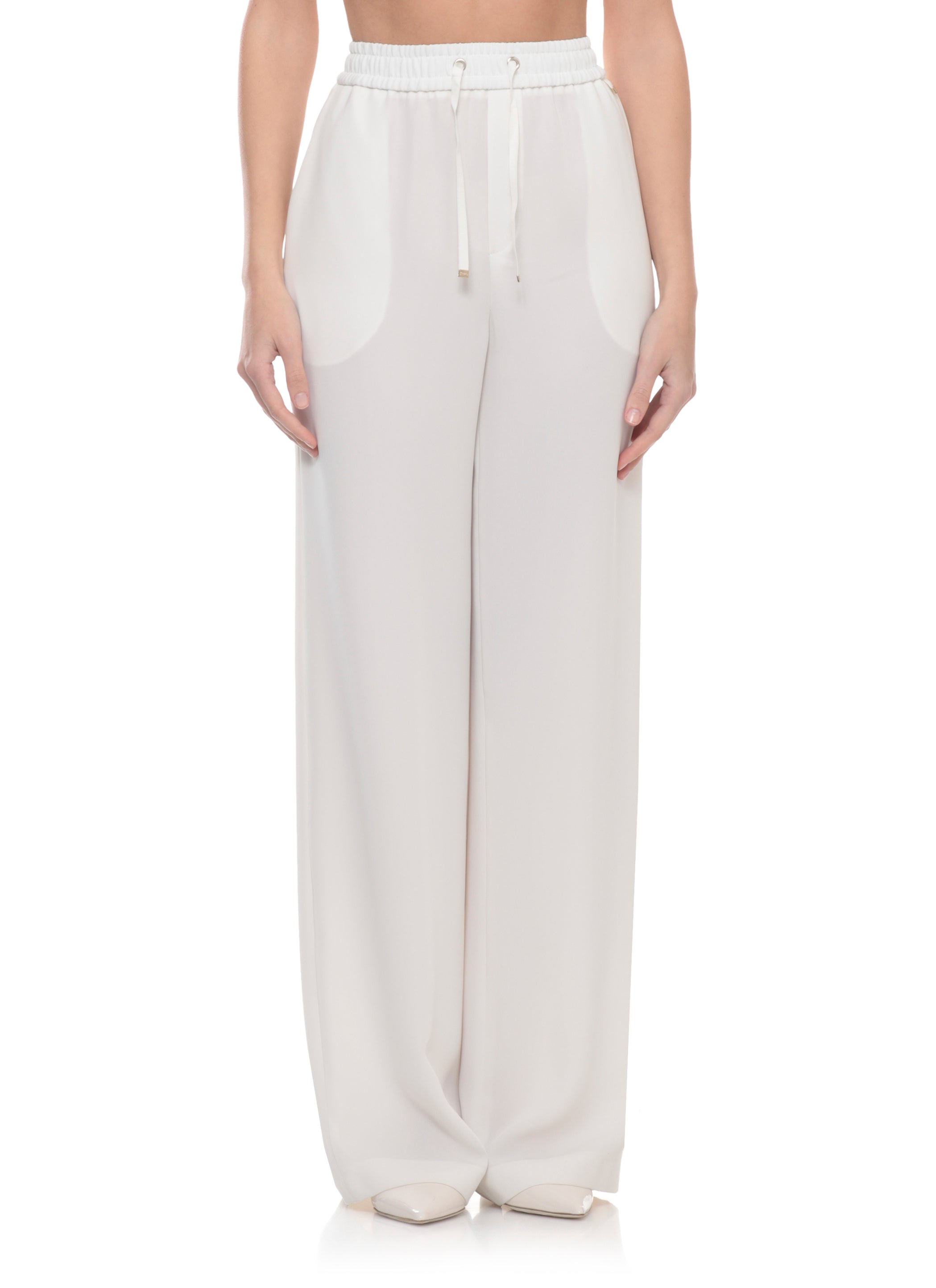 Herno Trousers Ivory