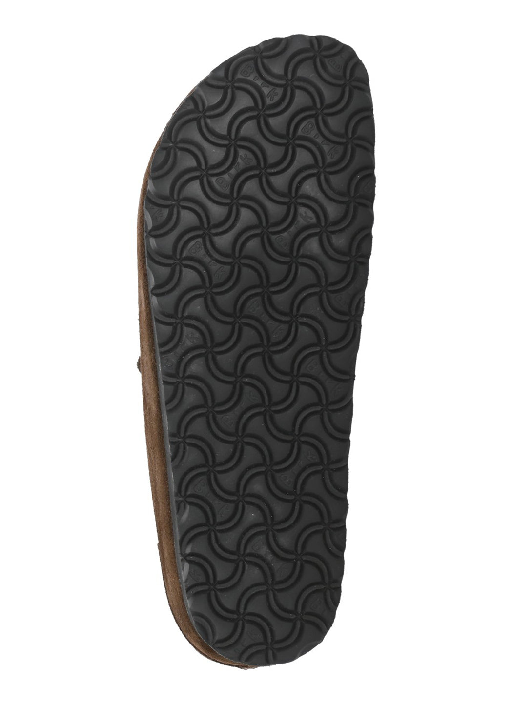 Birkenstock Sandals Brown Cow Leather Sole: Rubber