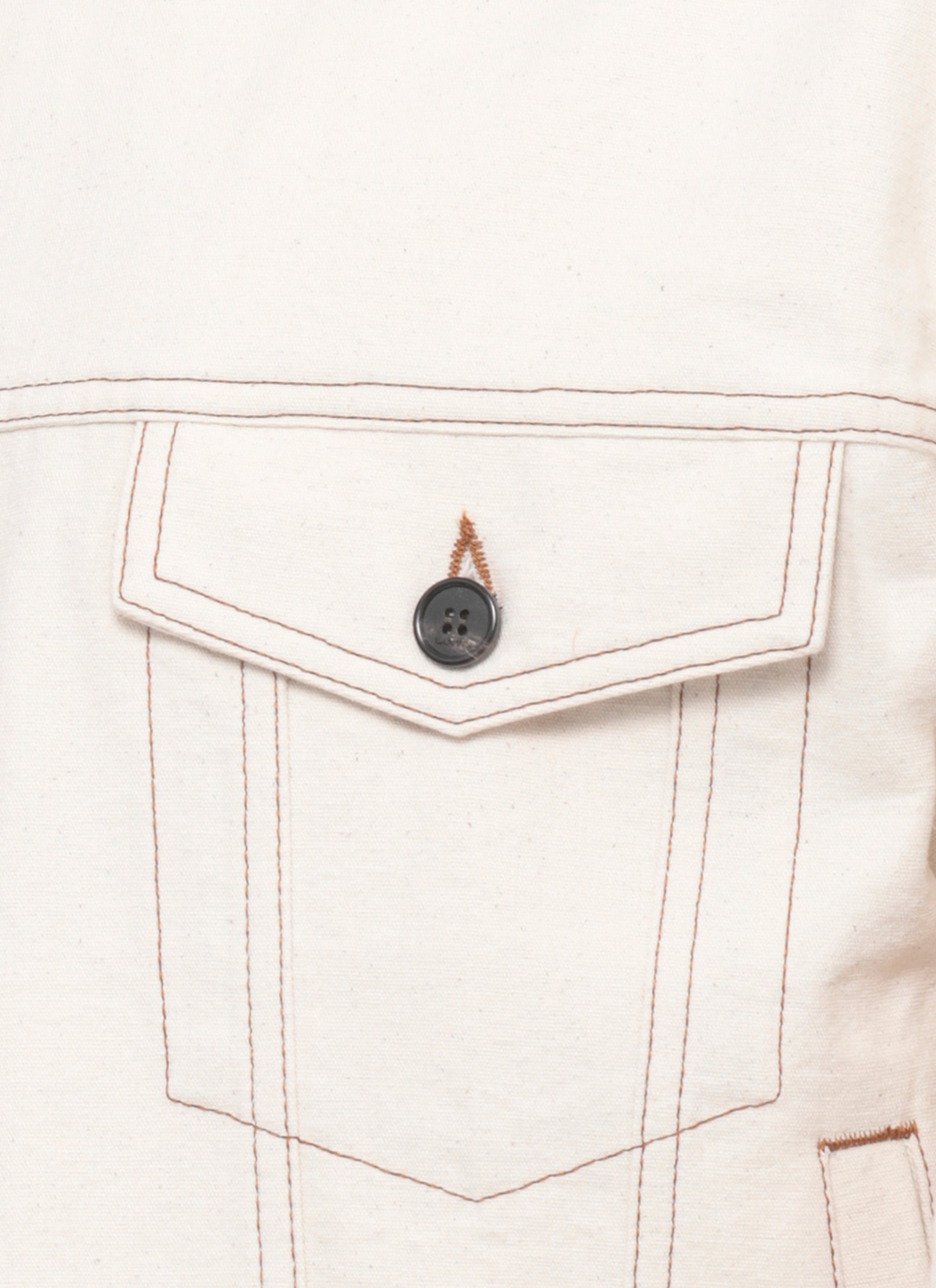 Lanvin Coats Ivory Cotton