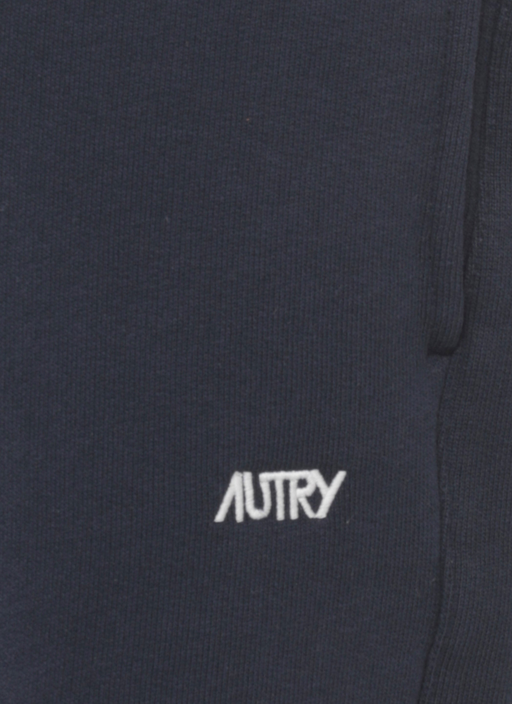 AUTRY Shorts Blue Cotton