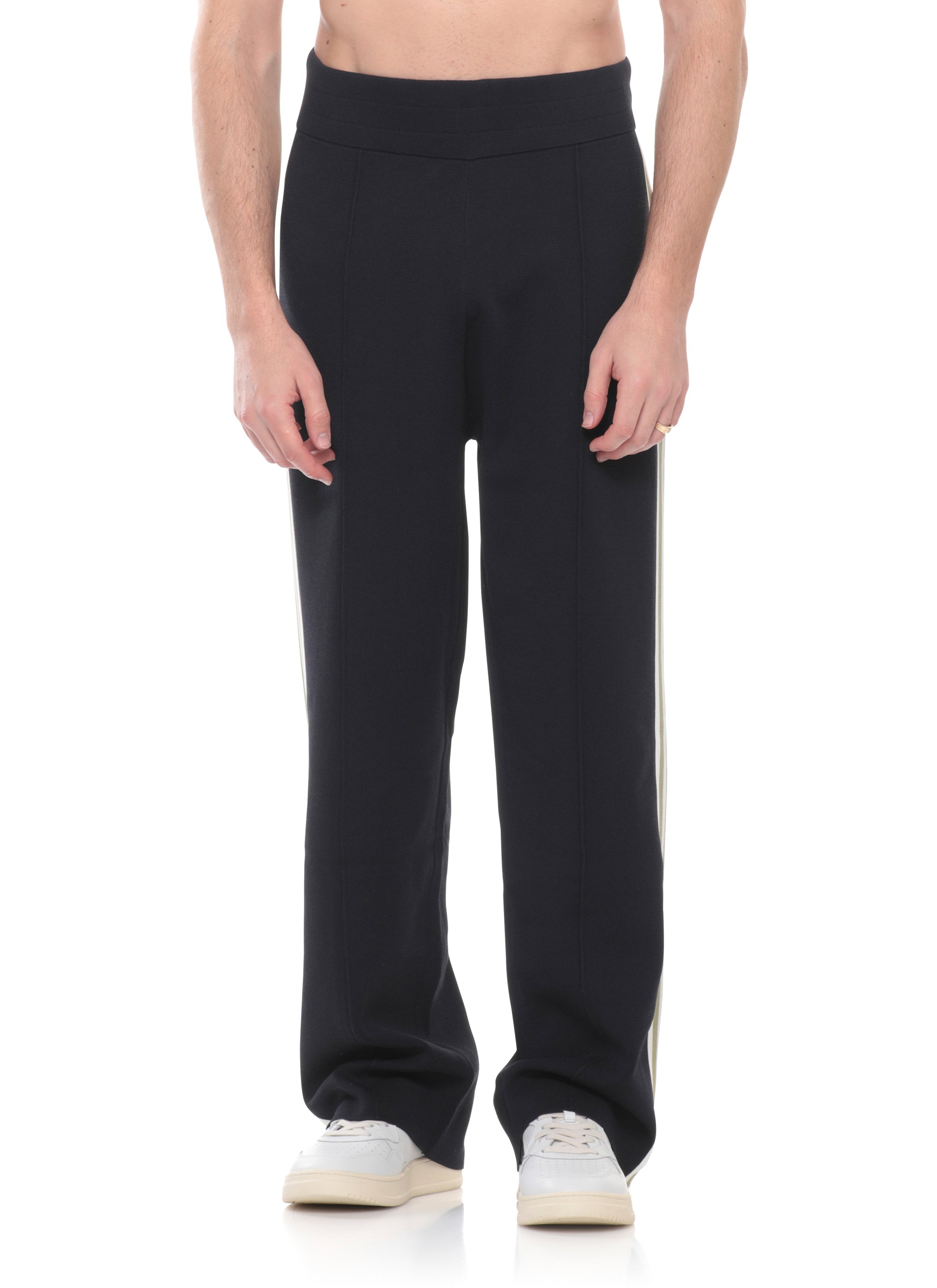 AUTRY Trousers Black Viscose Polyamide