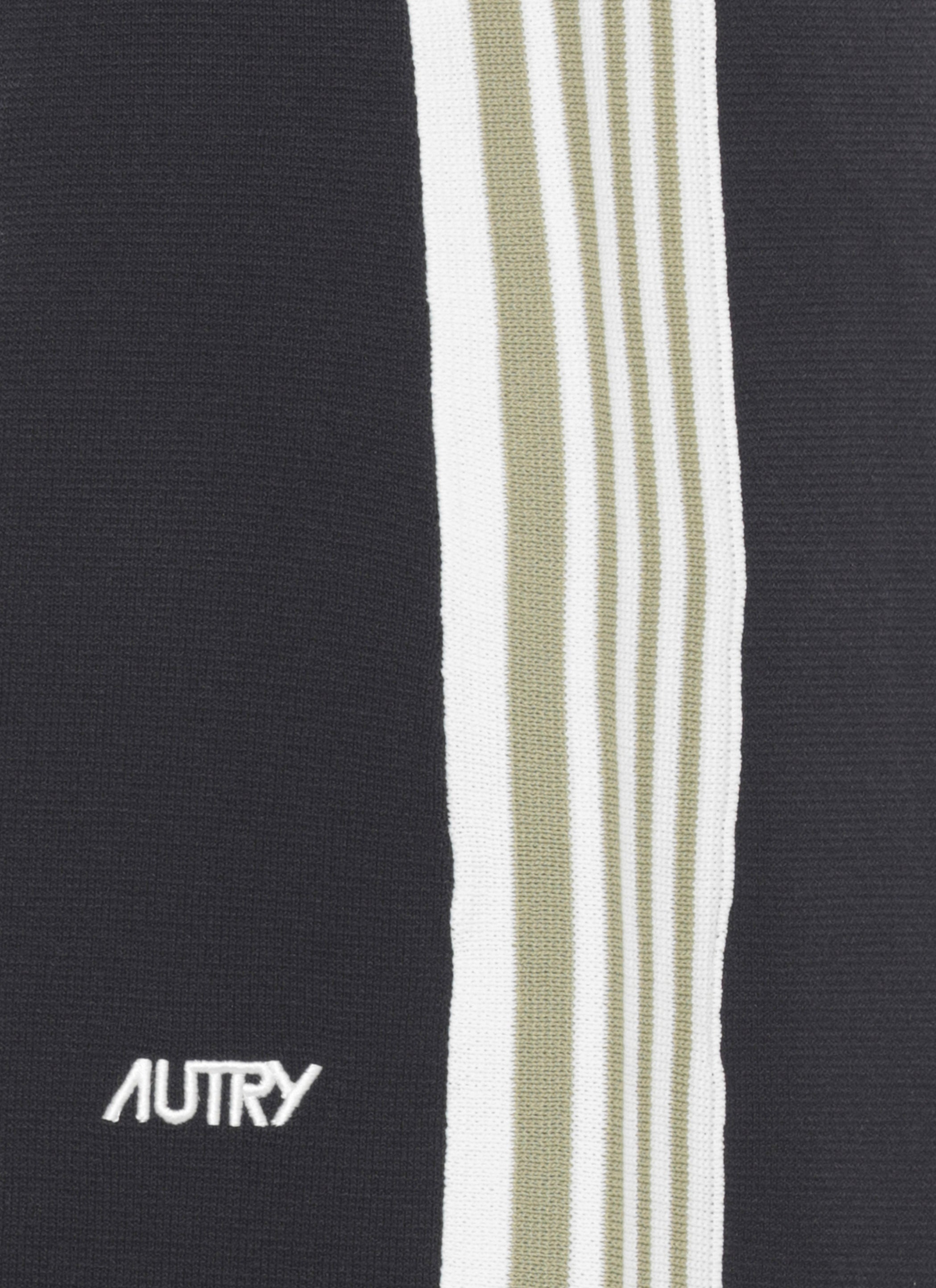 AUTRY Trousers Black Viscose Polyamide