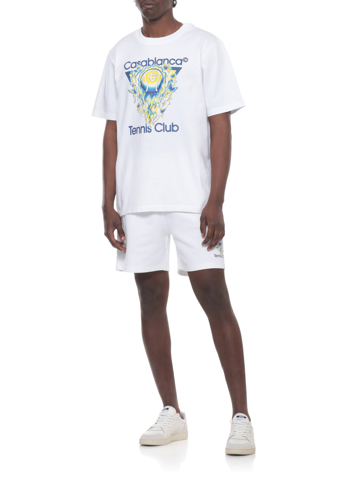 Casablanca Shorts White Cotton