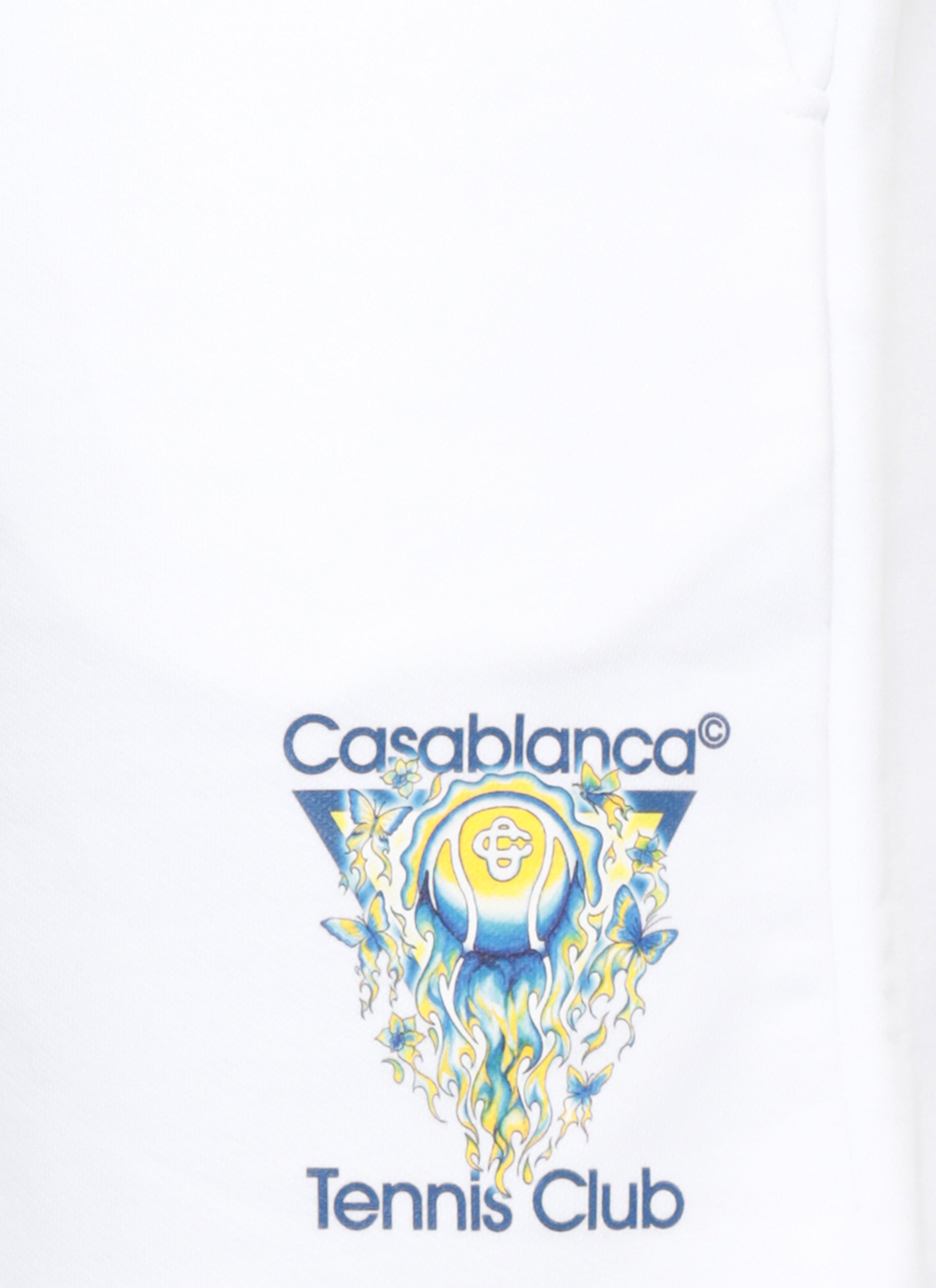 Casablanca Shorts White Cotton