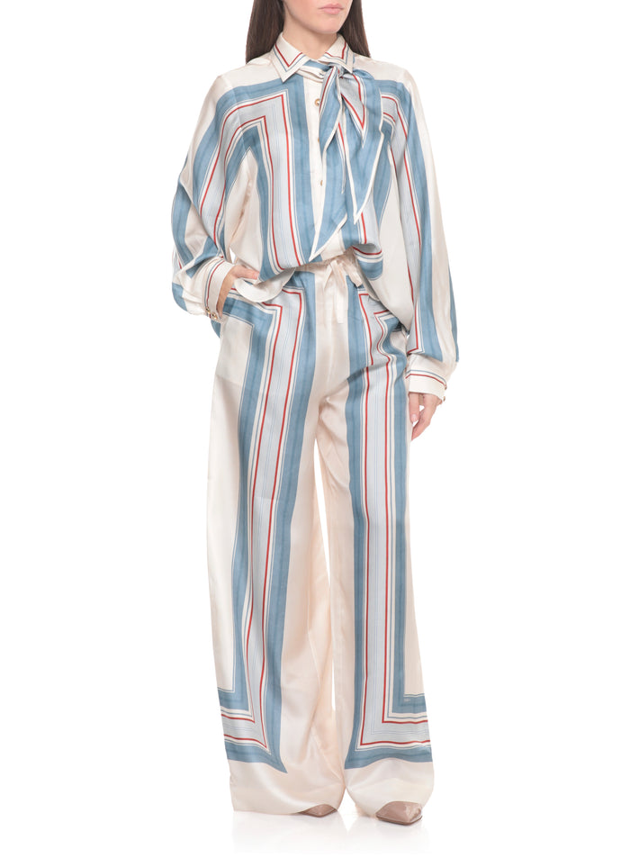 Zimmermann Shirts Ivory Silk