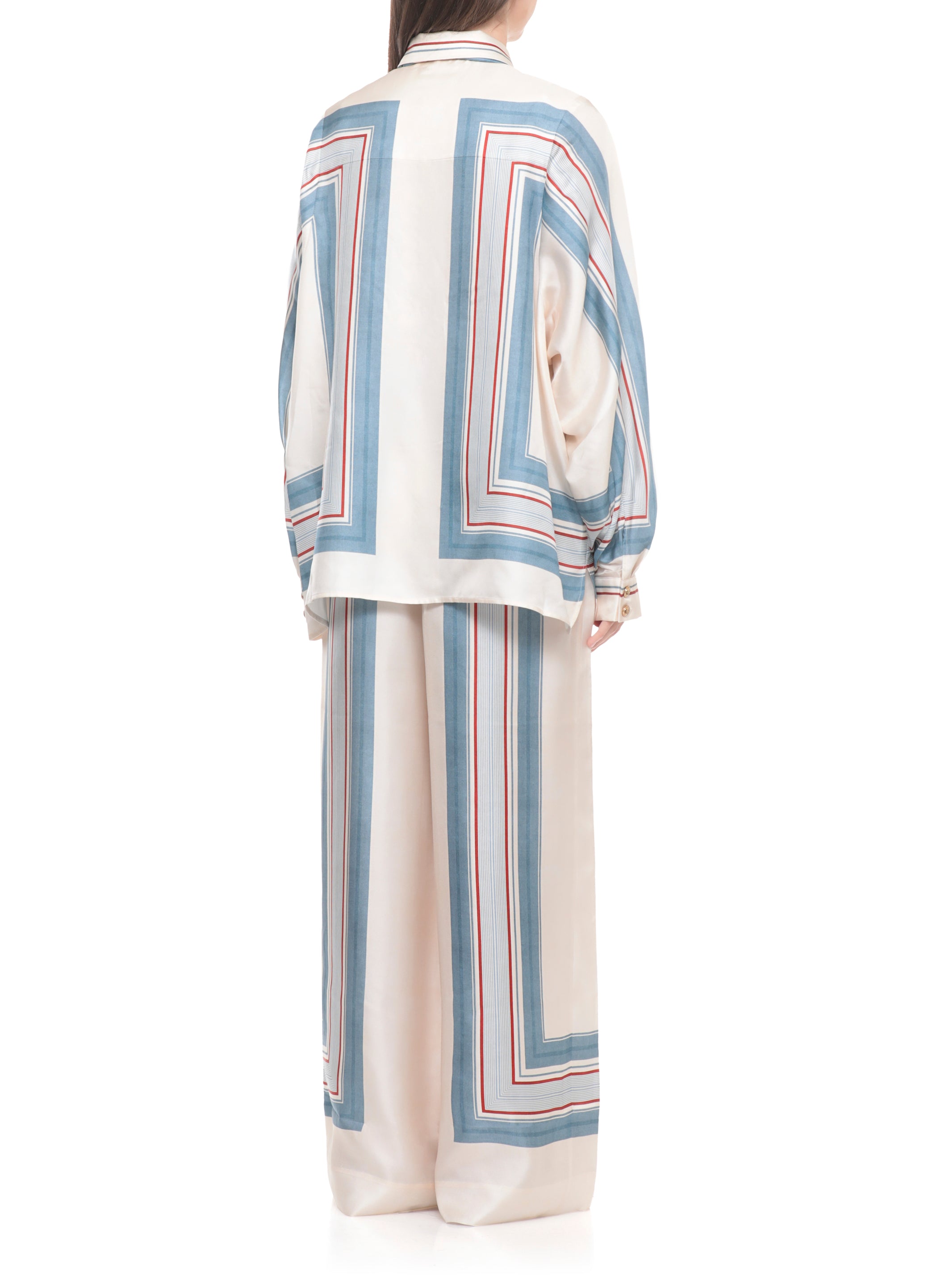 Zimmermann Shirts Ivory Silk