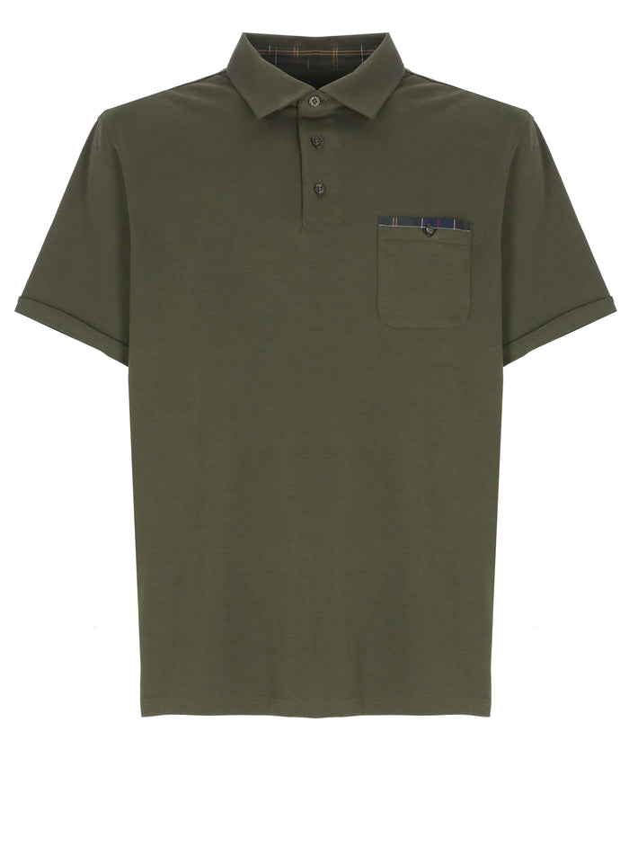 Barbour T-shirts and Polos Green Cotton