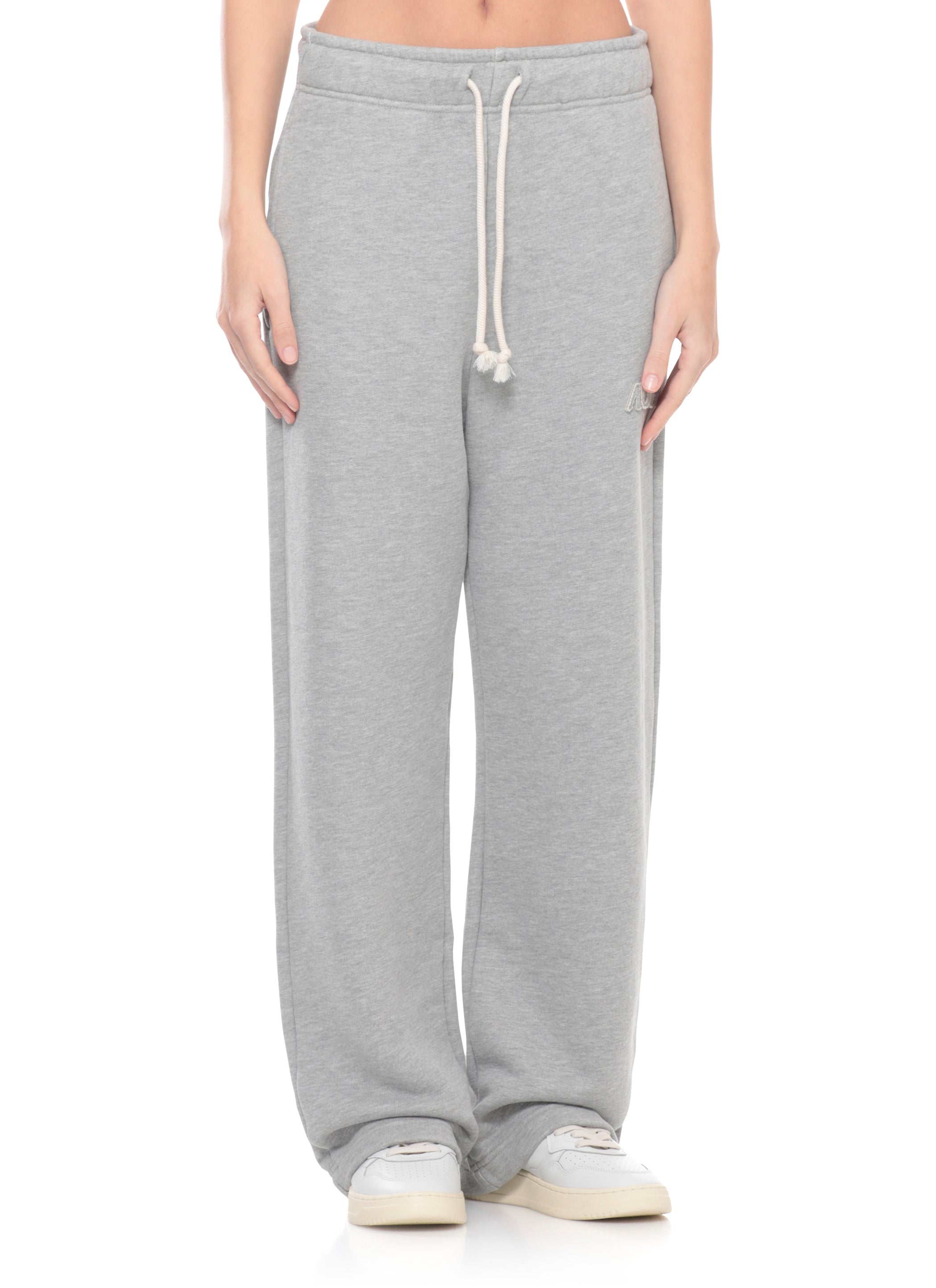 AUTRY Trousers Grey Cotton Polyester