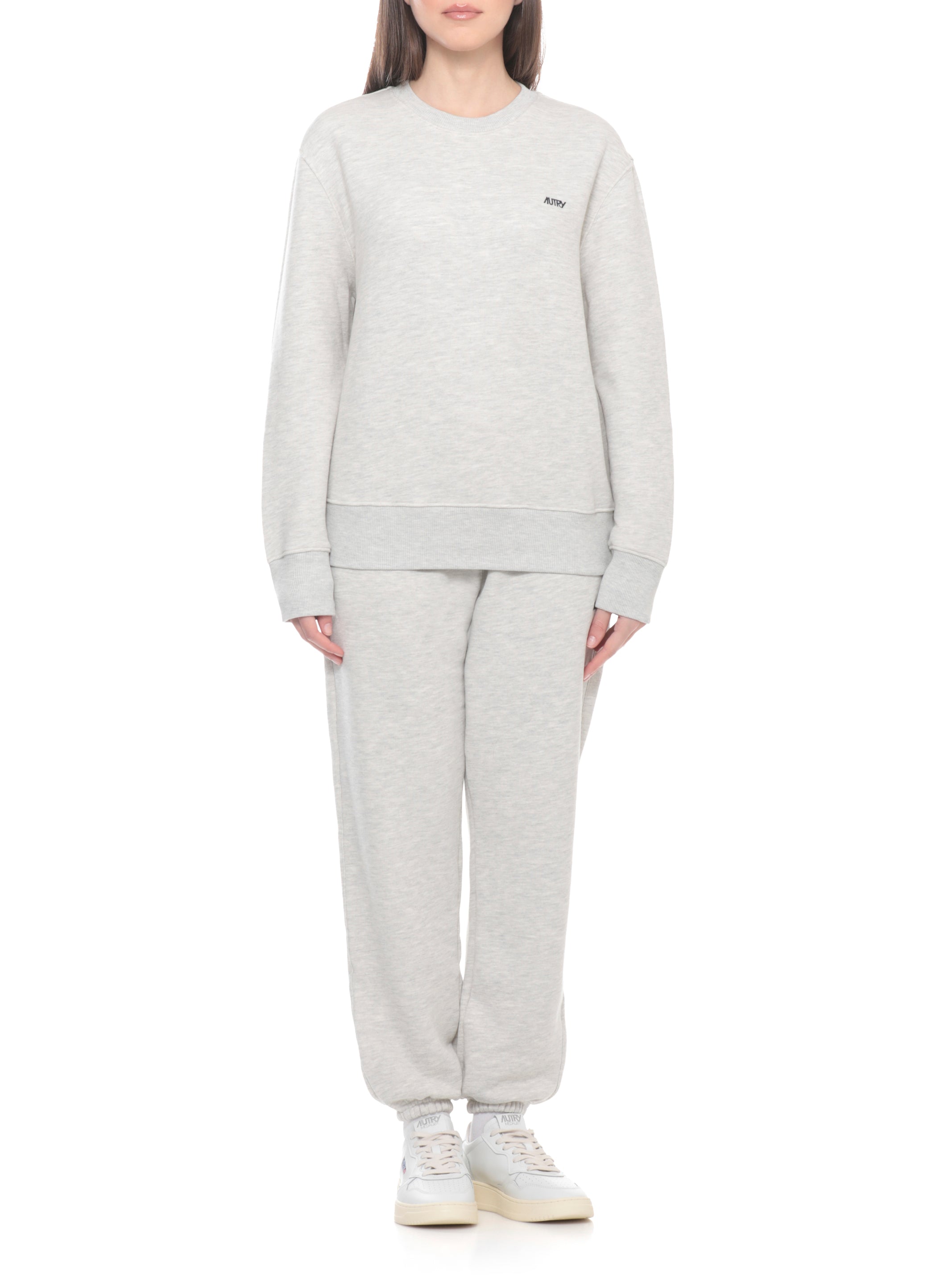 AUTRY Sweaters Grey Cotton Polyester