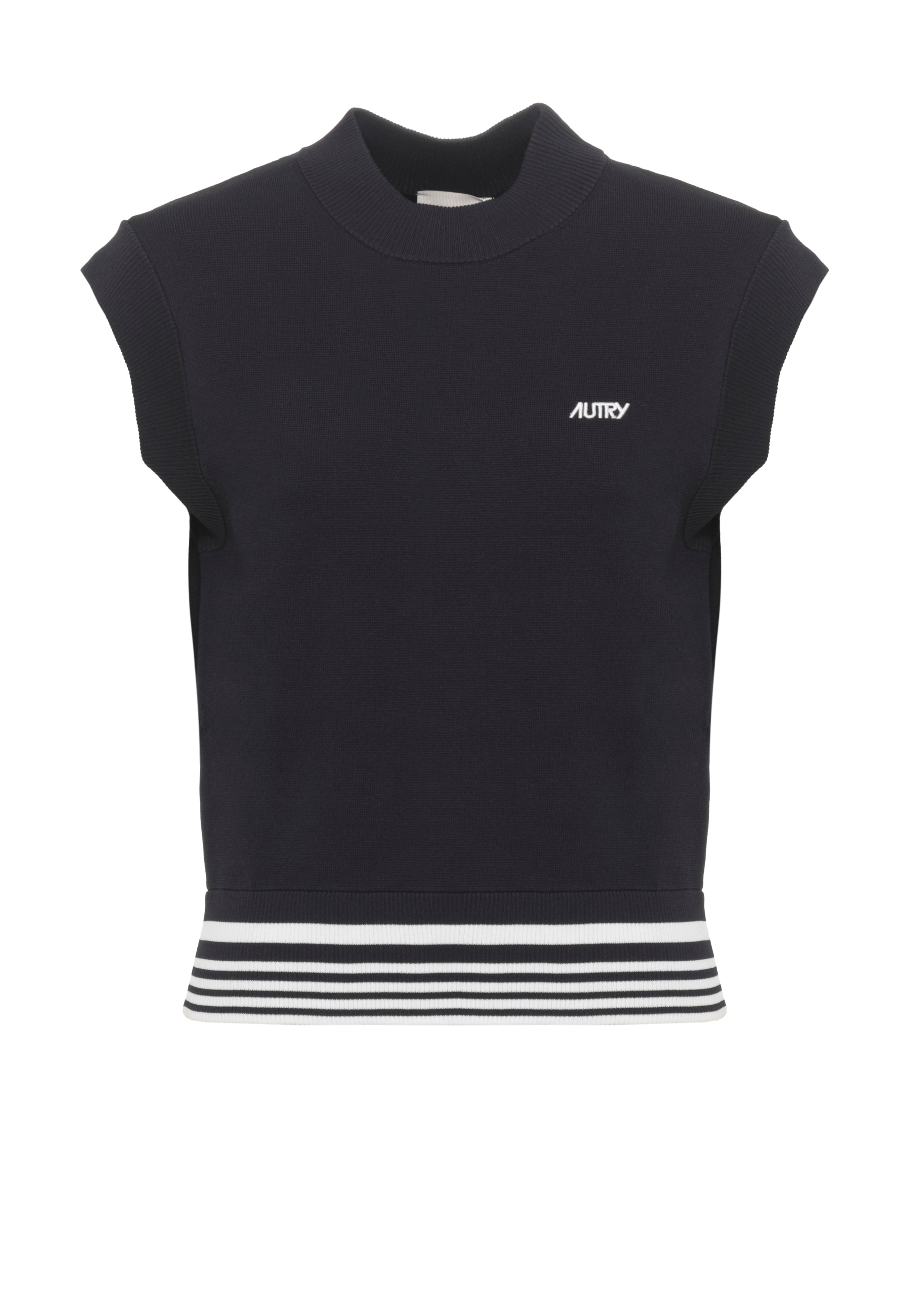 AUTRY Sweaters Blue Viscose Nylon