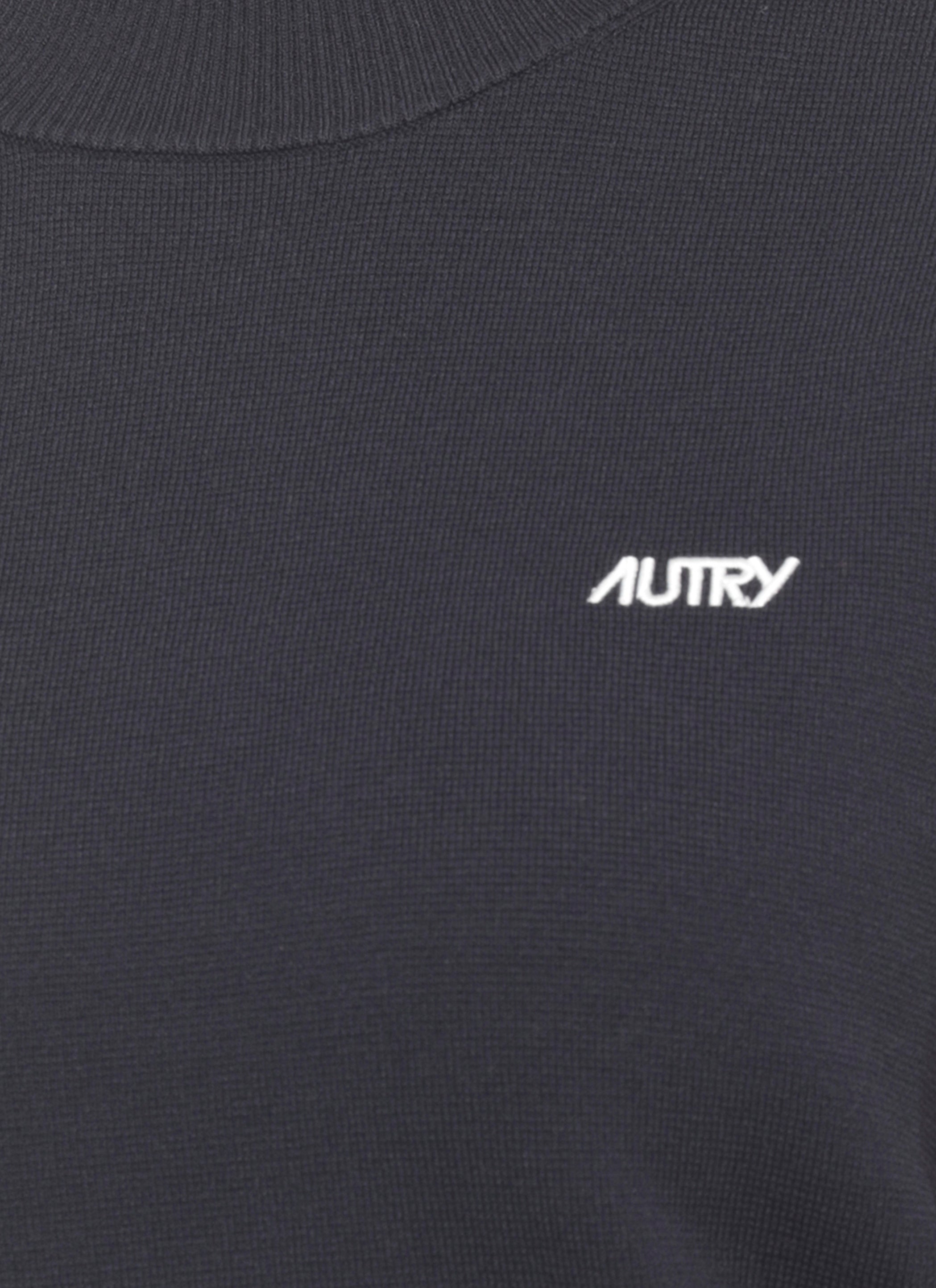 AUTRY Sweaters Blue Viscose Nylon