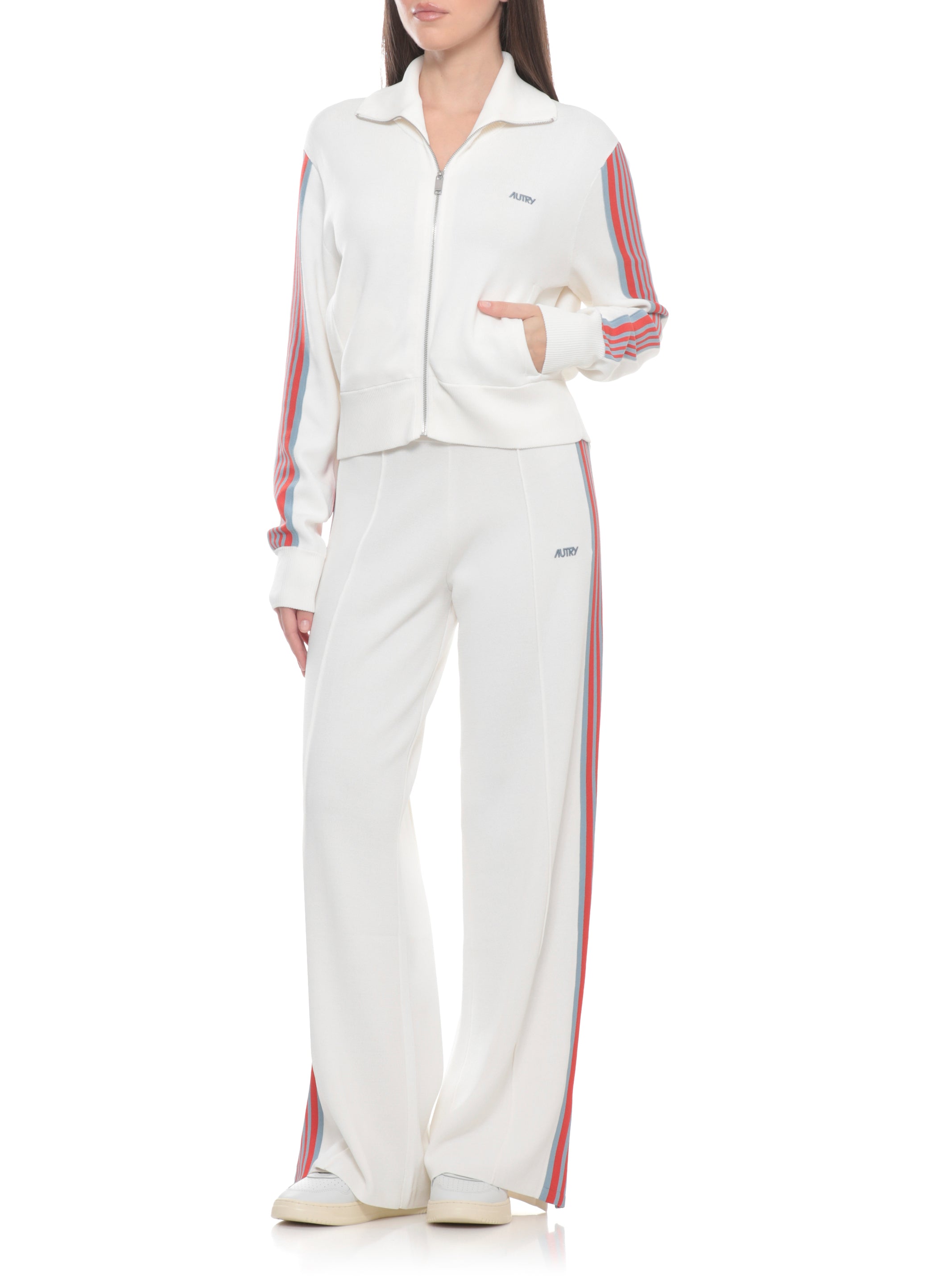 AUTRY Sweaters White Viscose Nylon