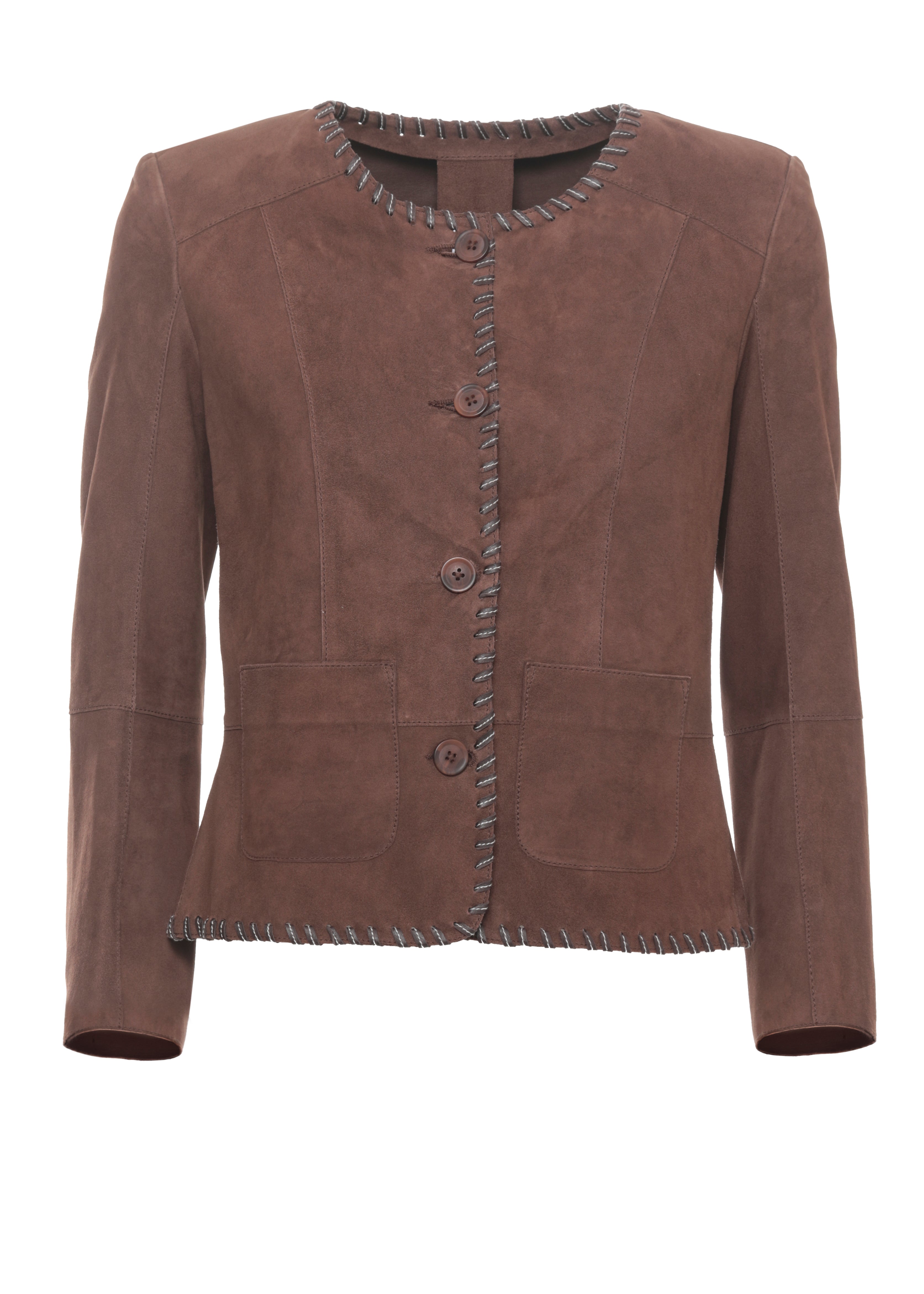 Bully Jackets Brown Cow Leather