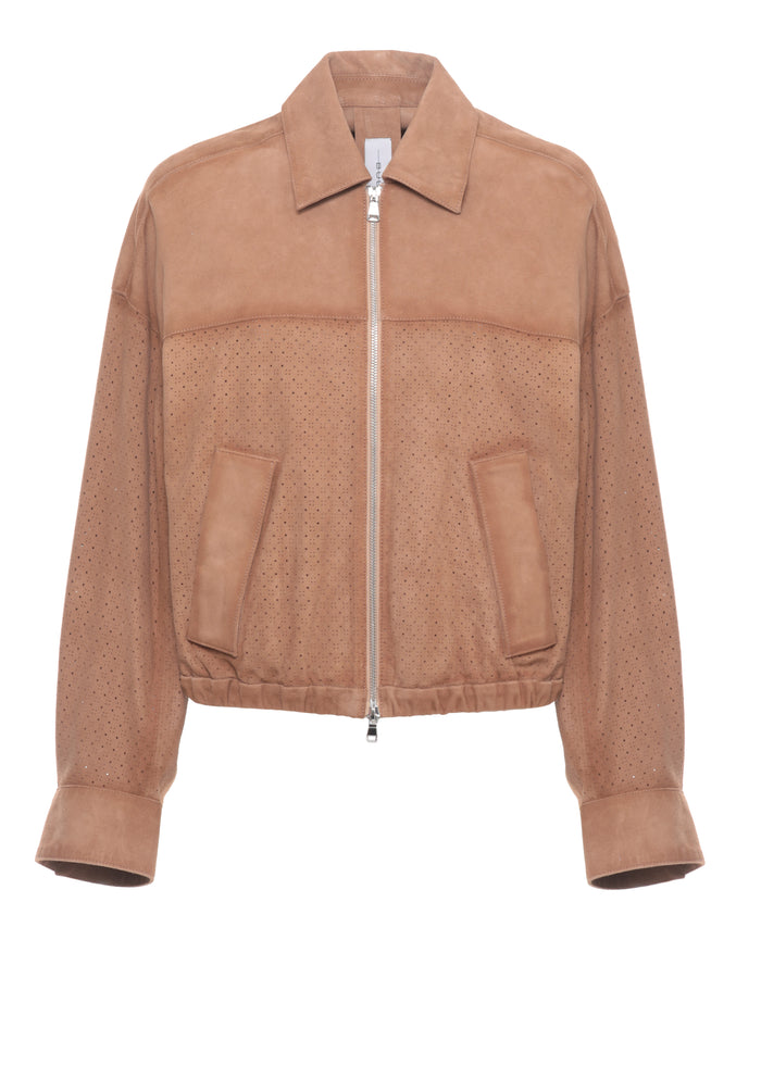 Bully Jackets Brown Cow Leather