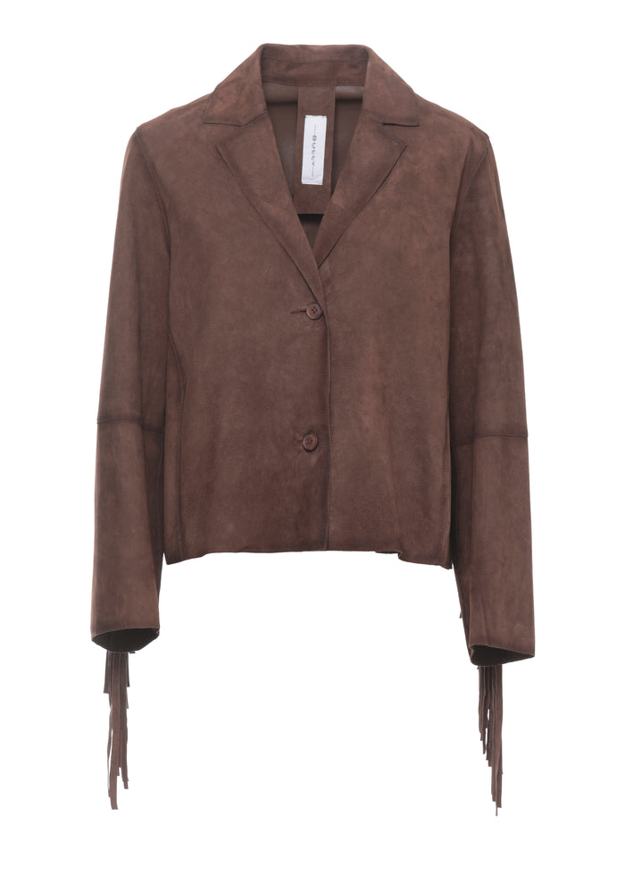 Bully Jackets Brown Cow Leather
